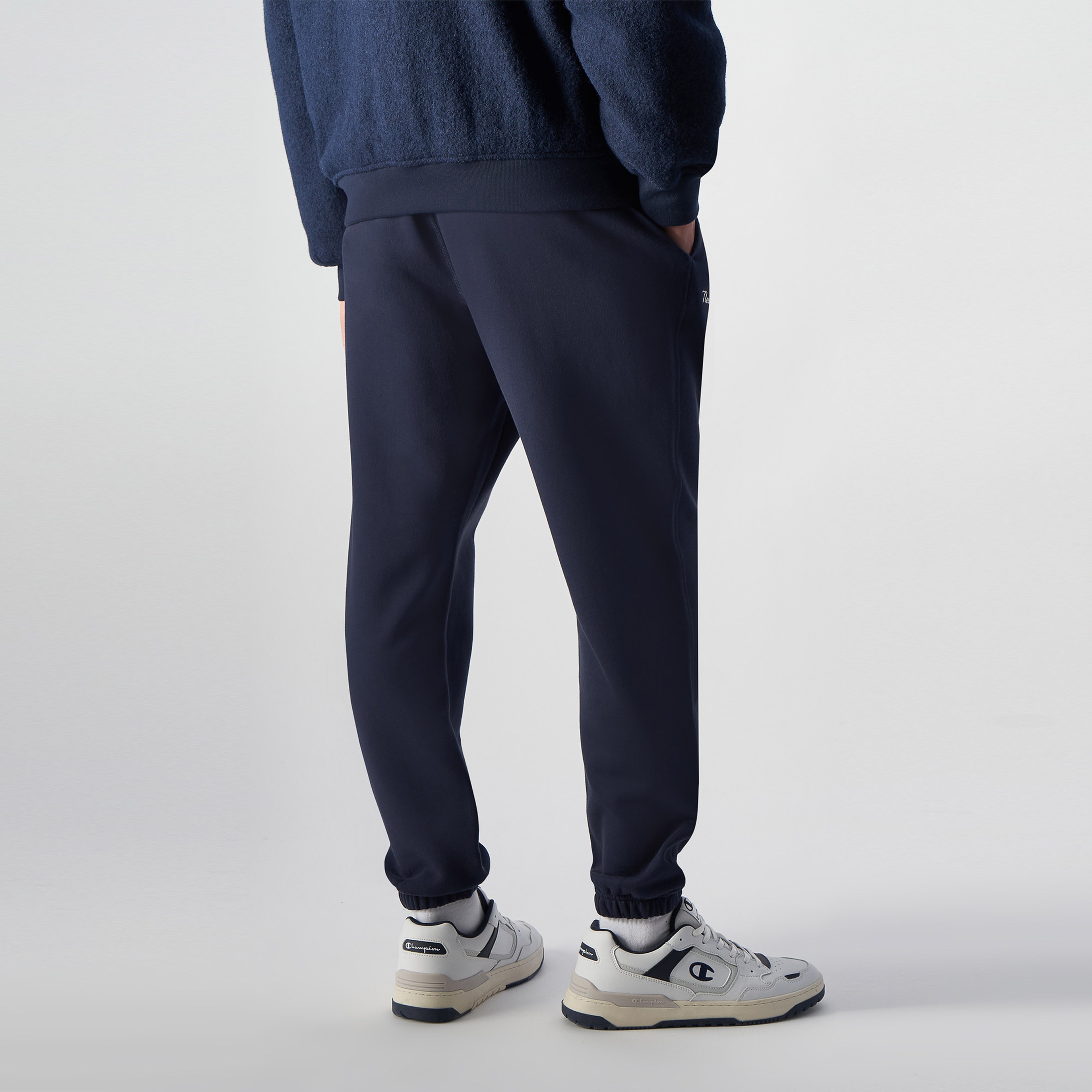 Champion Elastic Cuff Erkek Lacivert Eşofman Altı