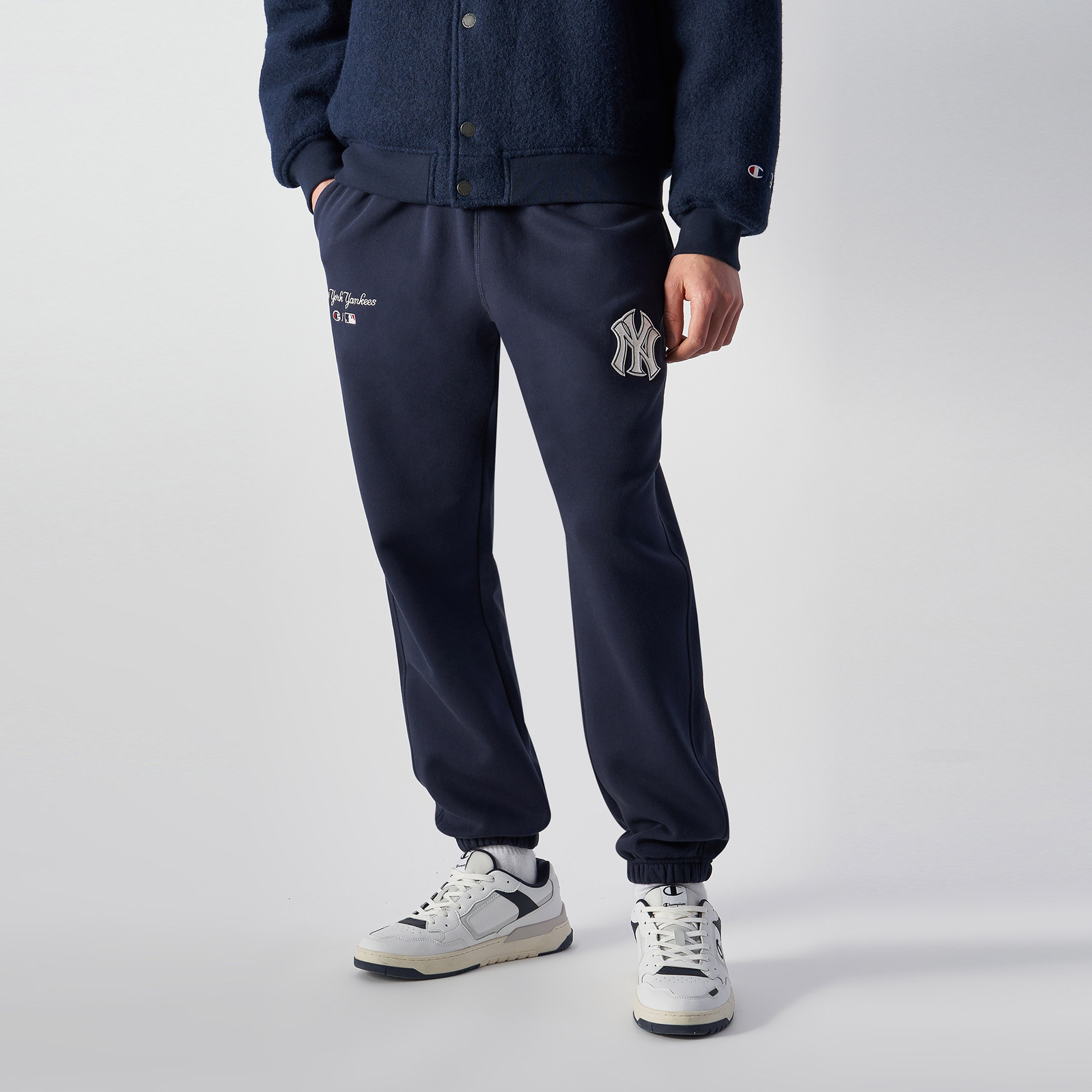Champion Elastic Cuff Erkek Lacivert Eşofman Altı