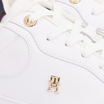 Tommy Hilfiger Essential Chic Court Rwb Kadın Beyaz Spor Ayakkabı