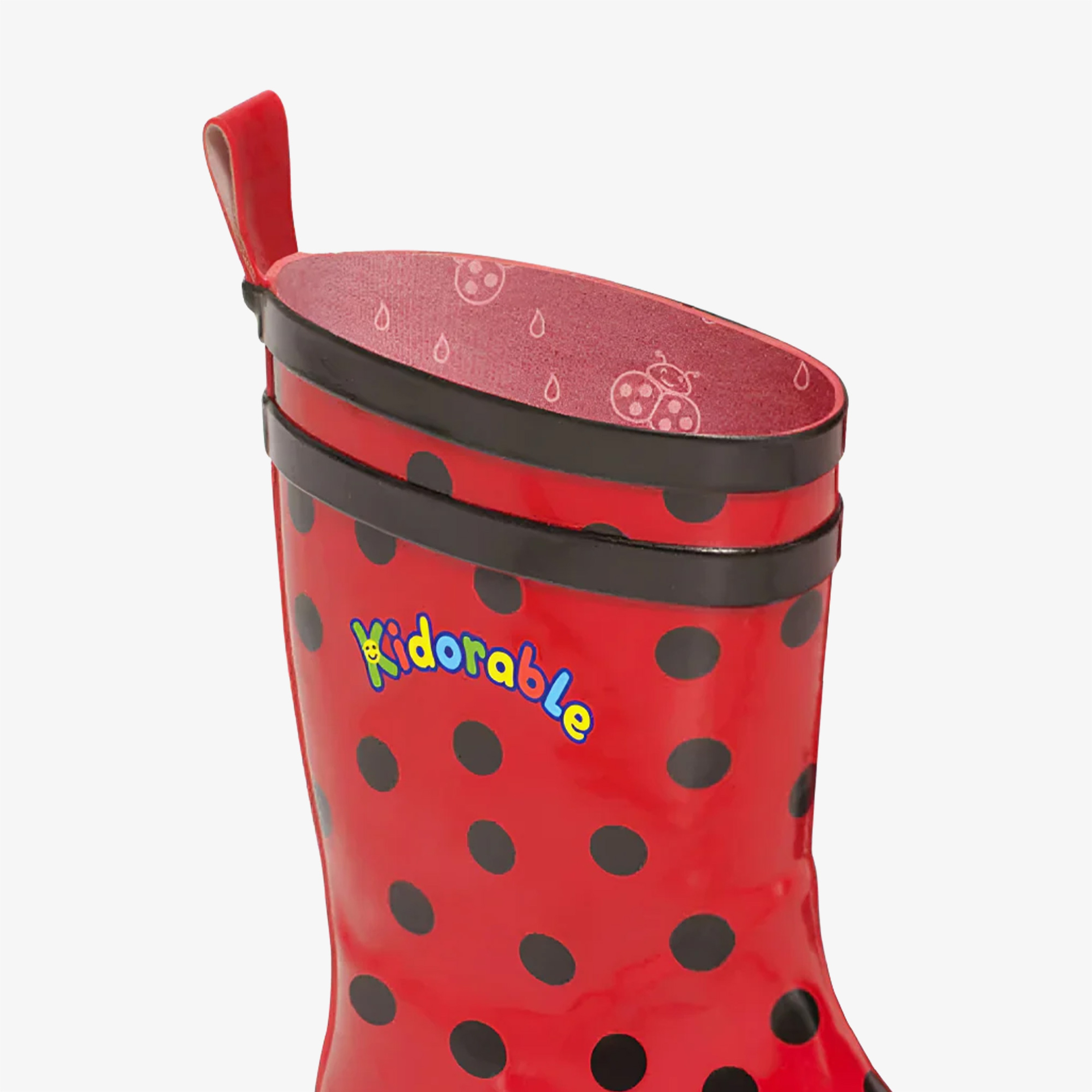 Kidorable Uğur Böceği Bebek Kırmızı Bot