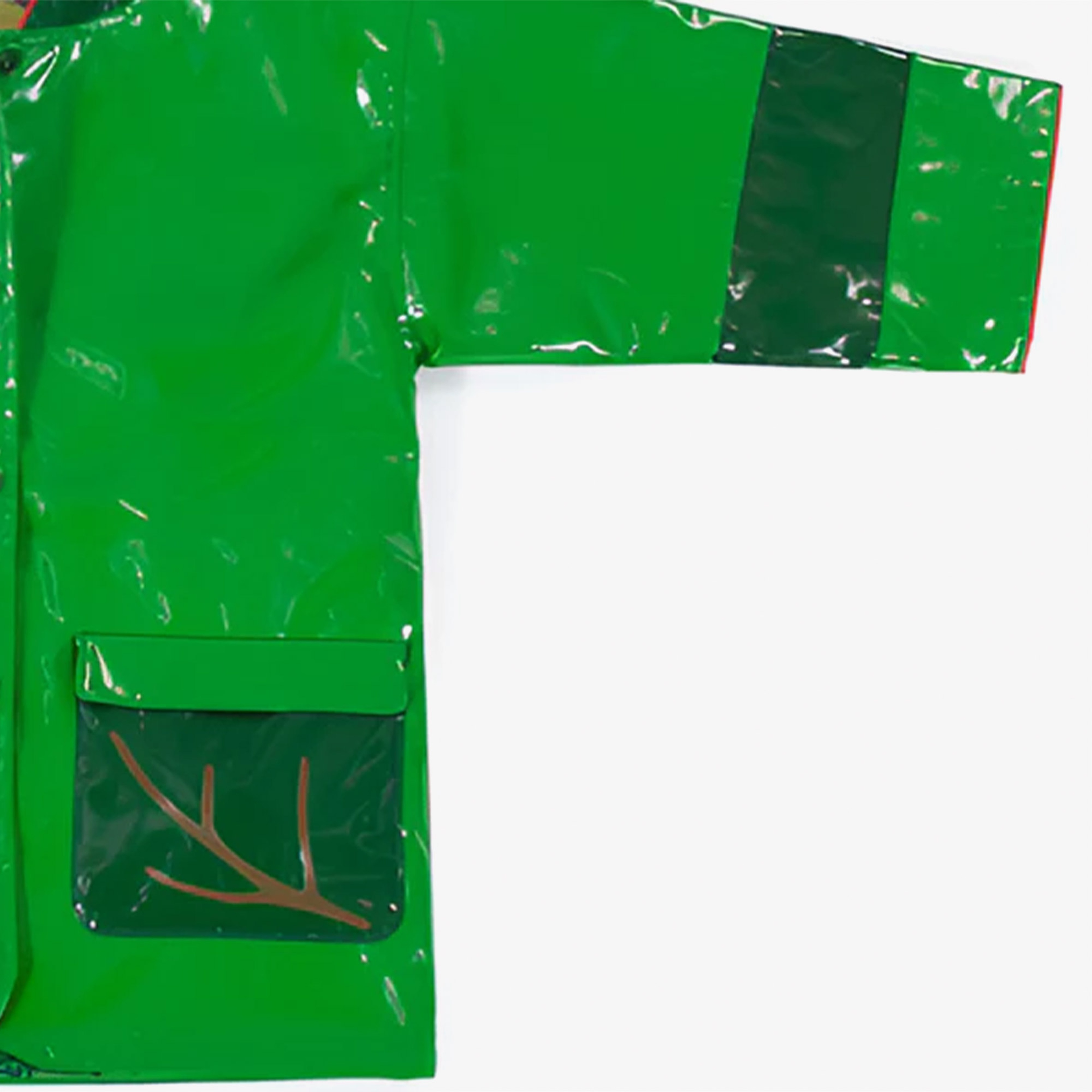 Kidorable Kurbağa Çocuk Yeşil Yağmurluk