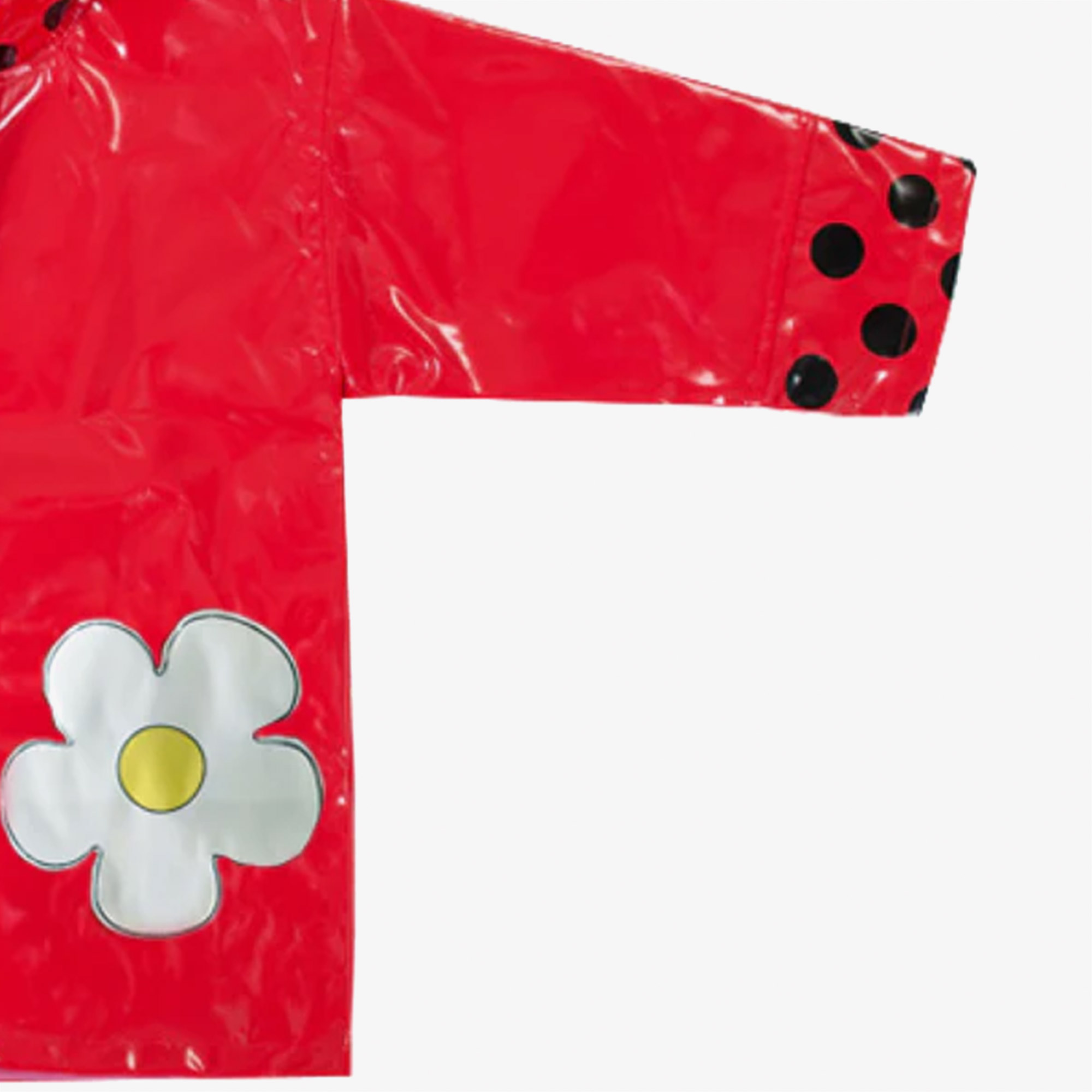 Kidorable Uğur Böceği Çocuk Kırmızı Yağmurluk