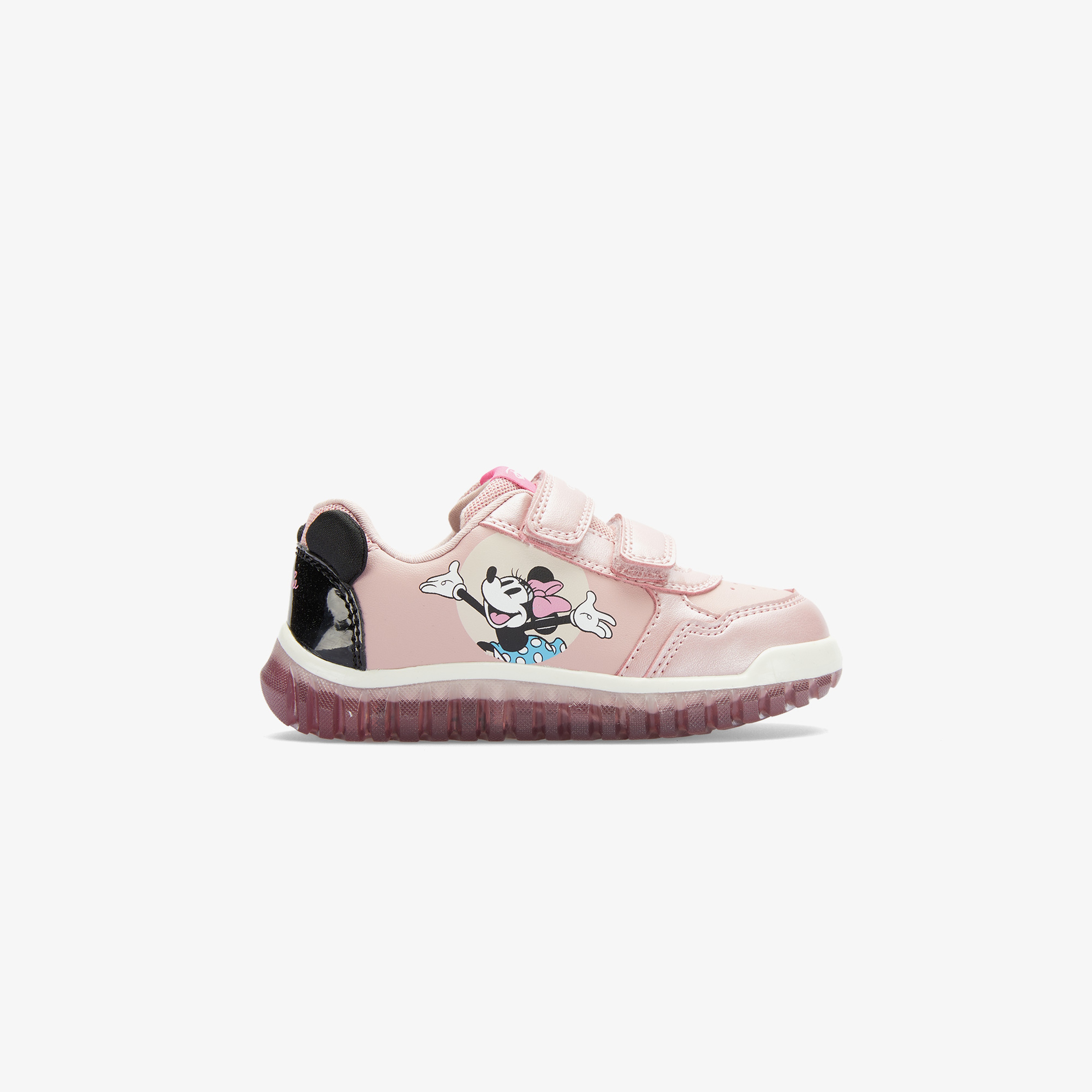 Geox Lightyloo Bebek Pembe Sneaker