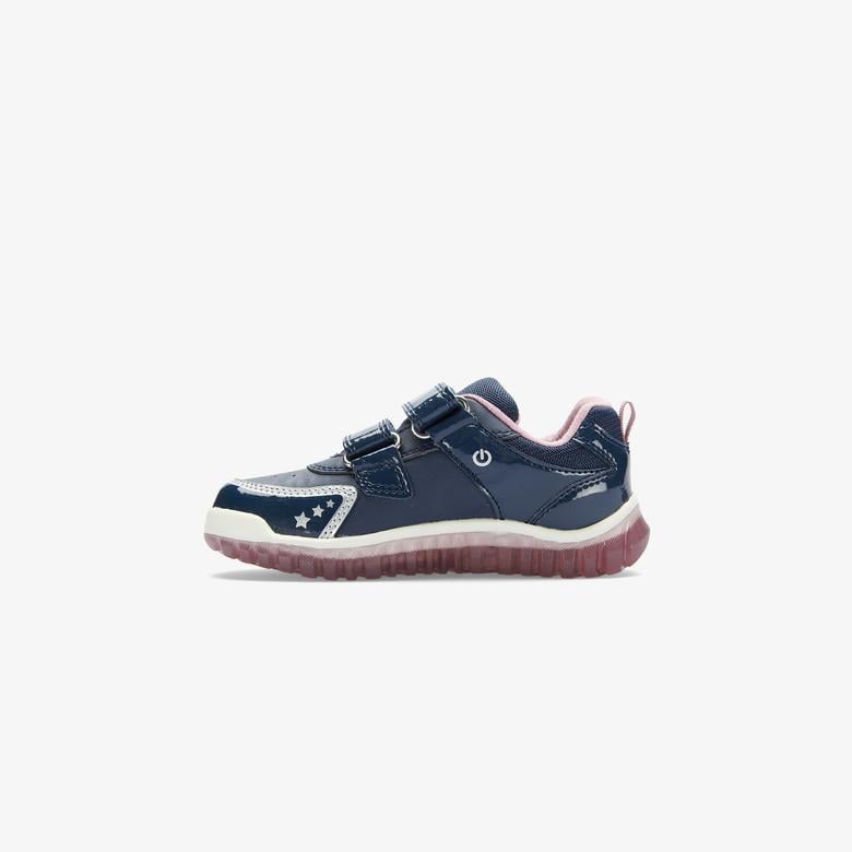 Geox Lightyloo Bebek Lacivert Sneaker