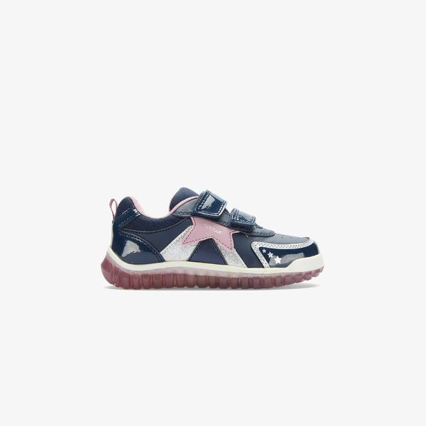 Geox Lightyloo Bebek Lacivert Sneaker