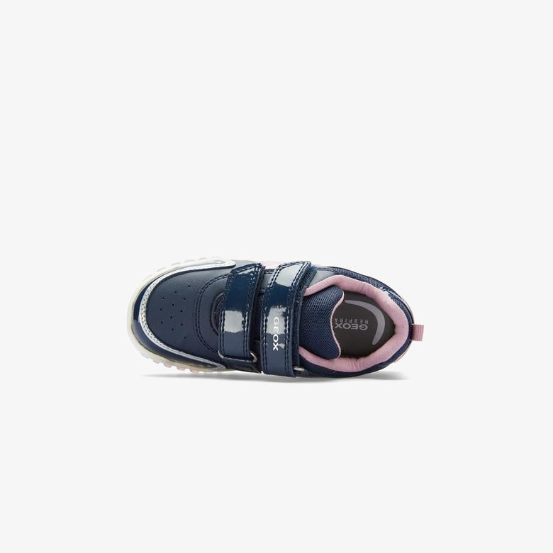 Geox Lightyloo Bebek Lacivert Sneaker