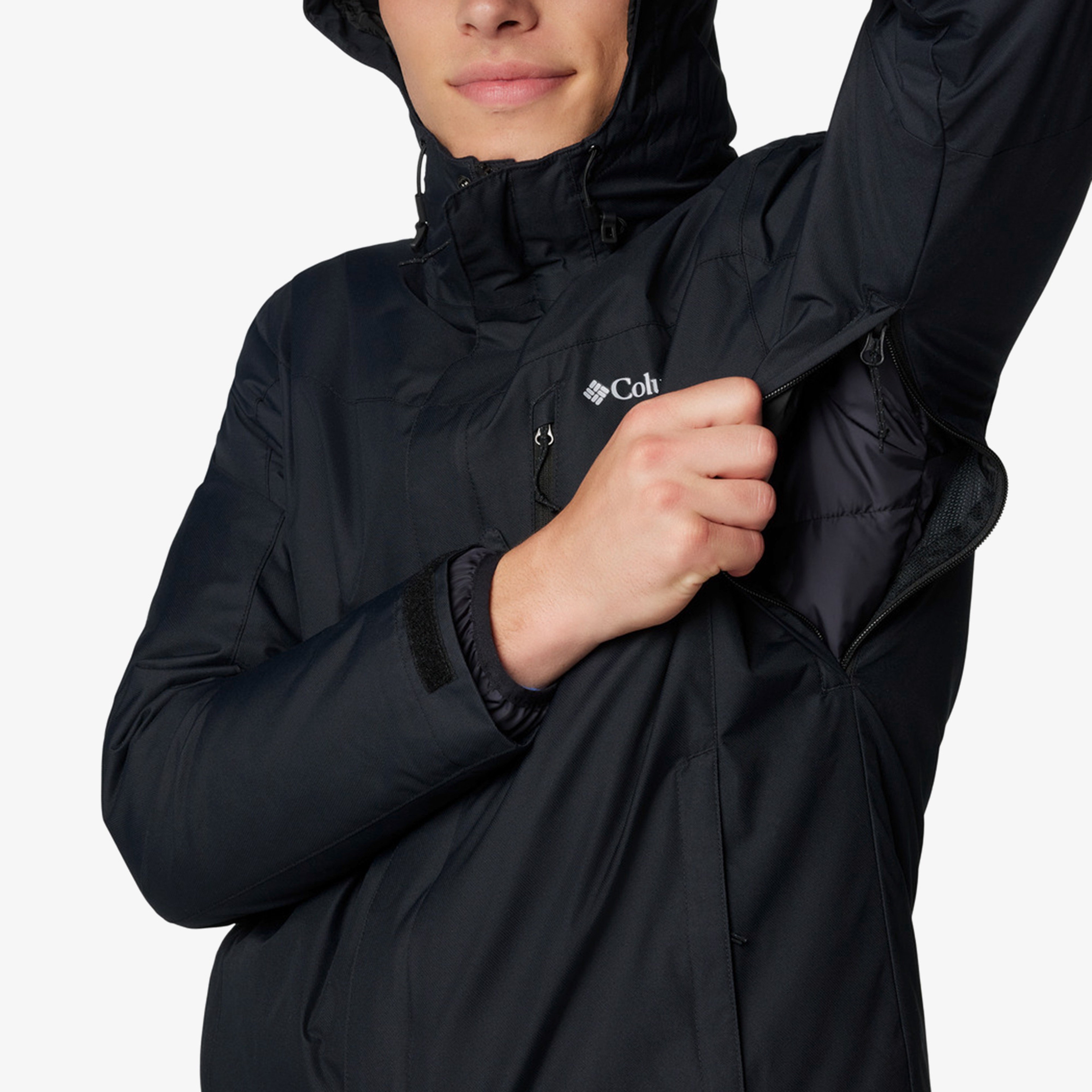 Columbia Whirlibird V Interchange Erkek Siyah Ceket