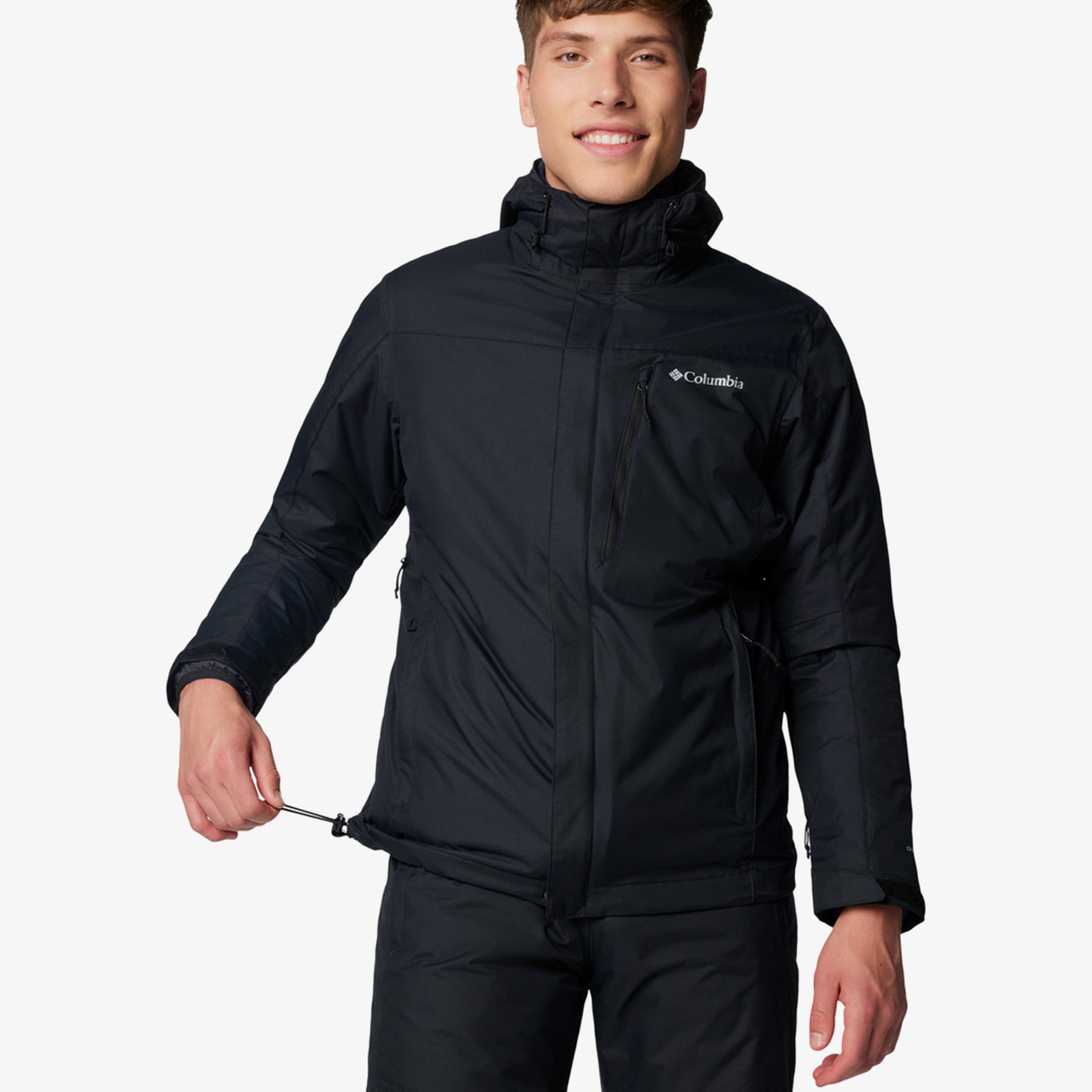 Columbia Whirlibird V Interchange Erkek Siyah Ceket