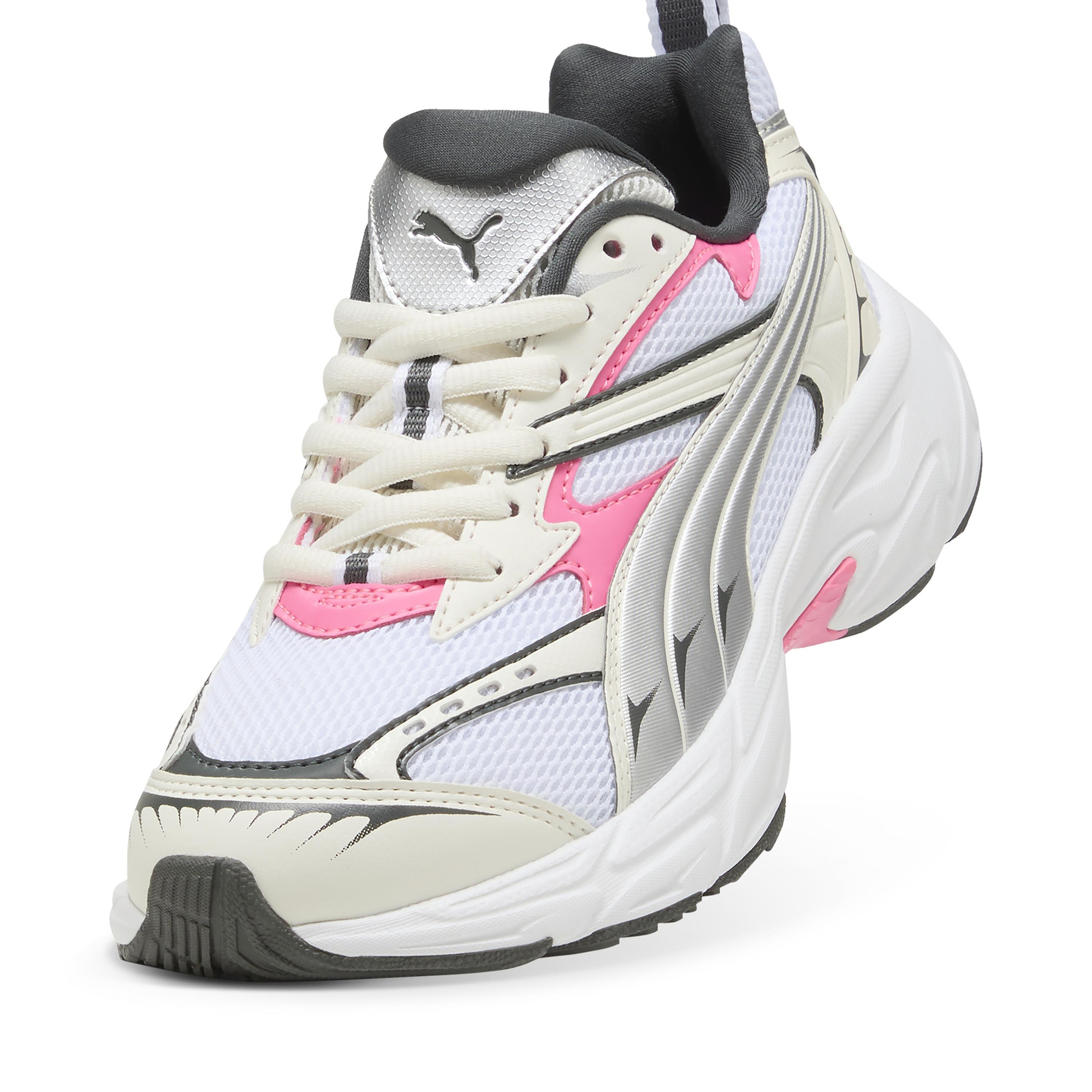 Puma Morphic Unisex Beyaz Pembe Spor Ayakkabı