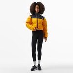 The North Face Nuptse Kadın Kısa Sarı Ceket