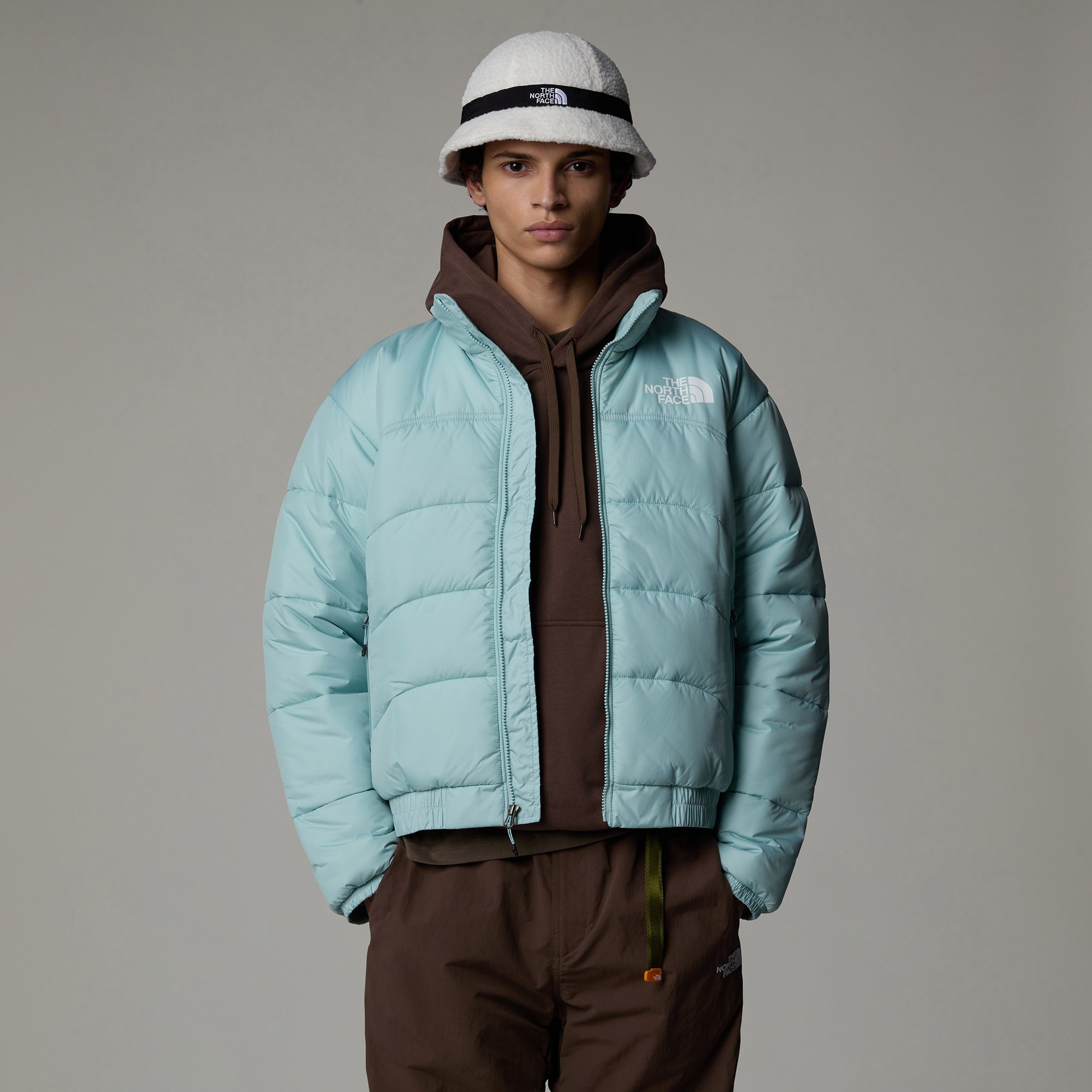 The North Face Erkek Polar Mavi Nuptse Mont