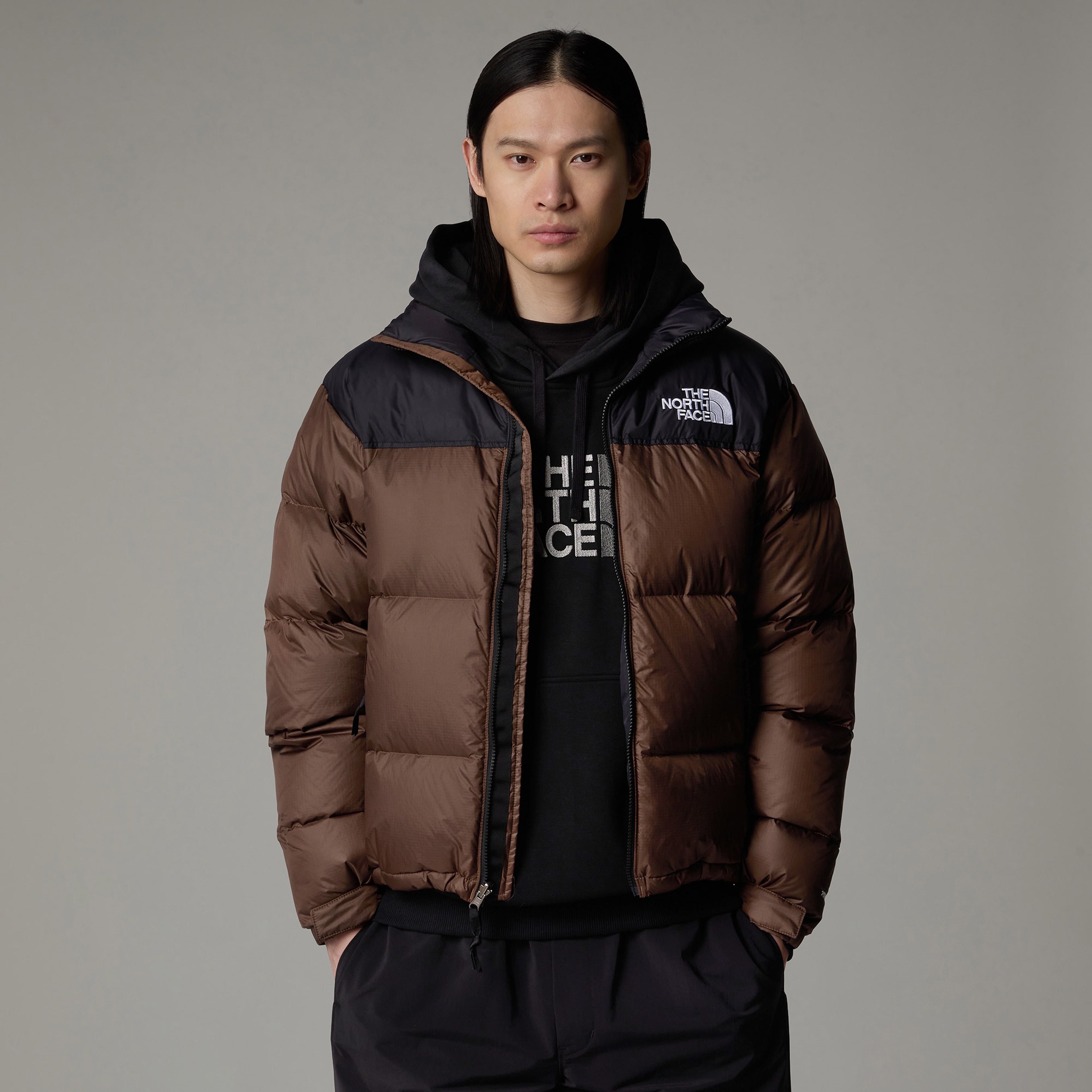 The North Face 1996 Retro Nuptse Erkek Kahverengi Ceket