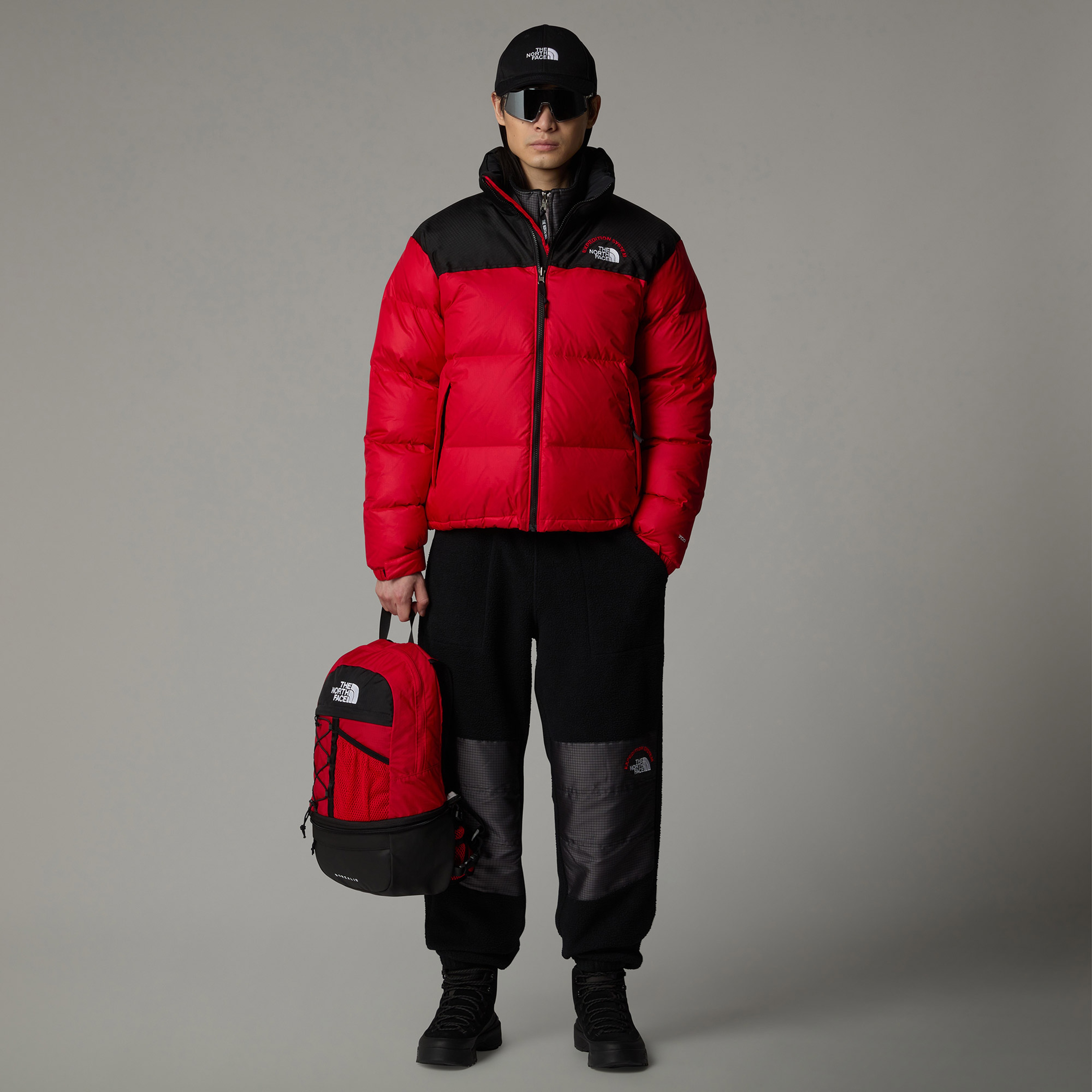 The North Face 1996 Retro Nuptse Erkek Kırmızı Mont