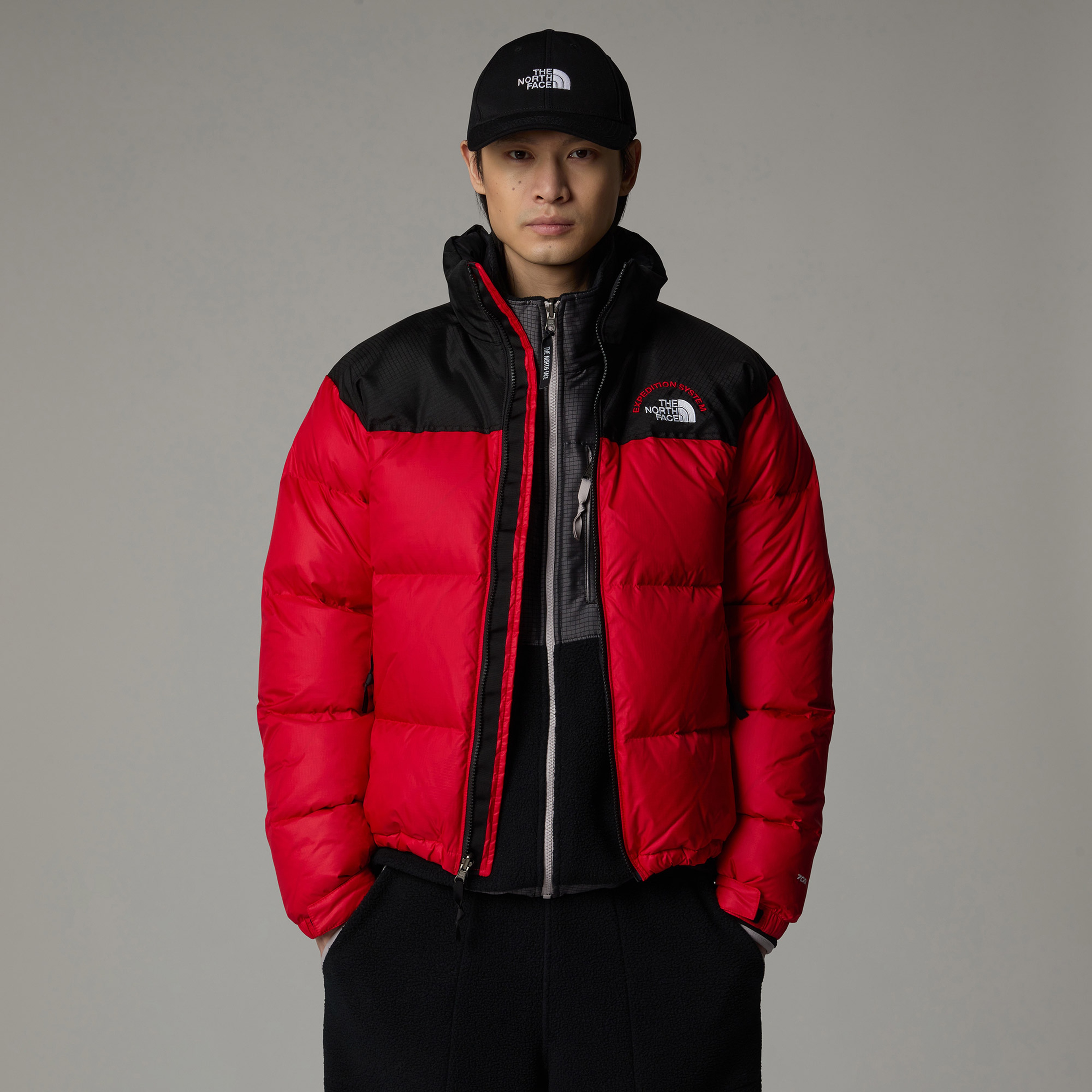The North Face 1996 Retro Nuptse Erkek Kırmızı Mont