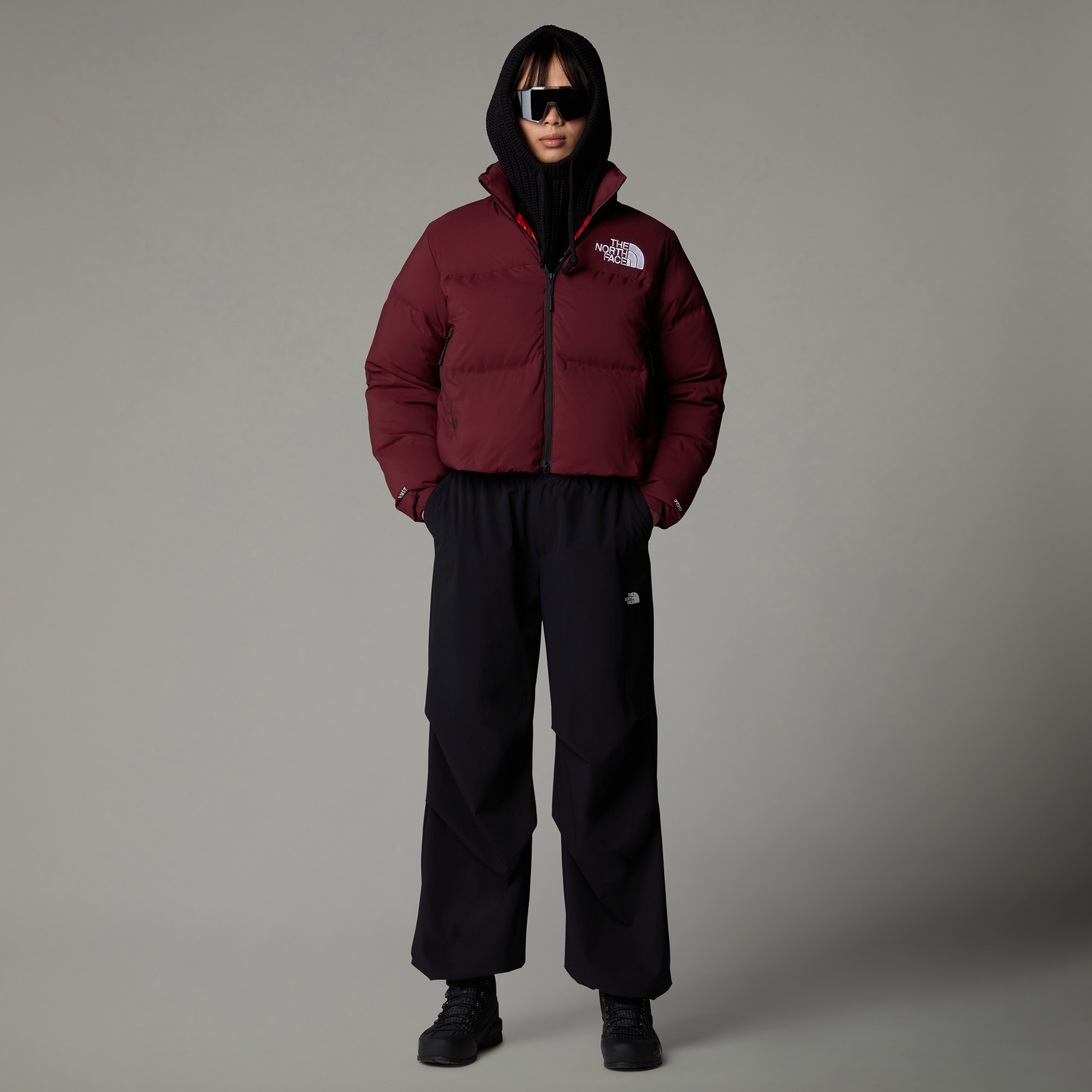 The North Face RMST Nuptse Kadın Bordo Ceket
