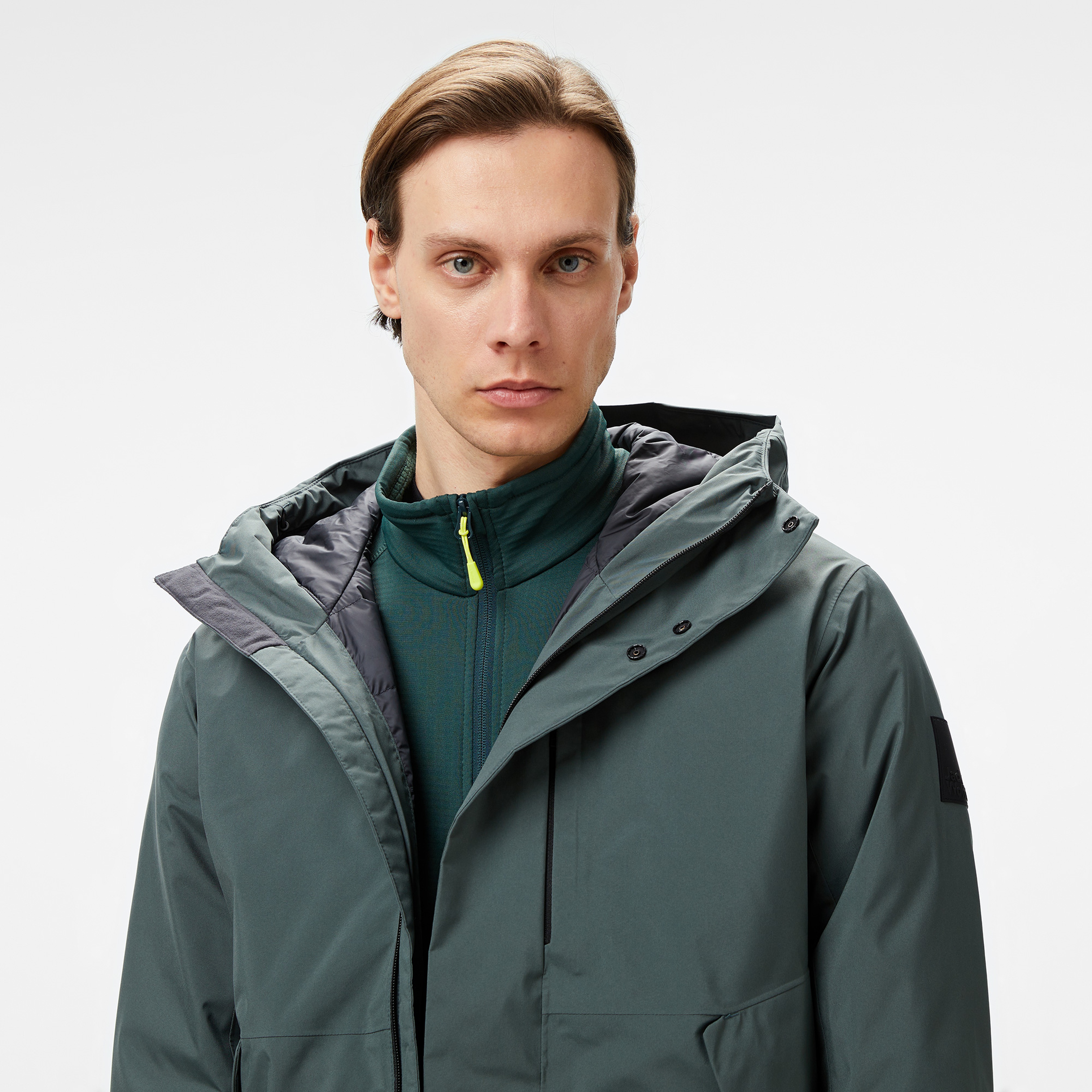 Jack Wolfskin Brandenburger Texapore Erkek Yeşil Ceket