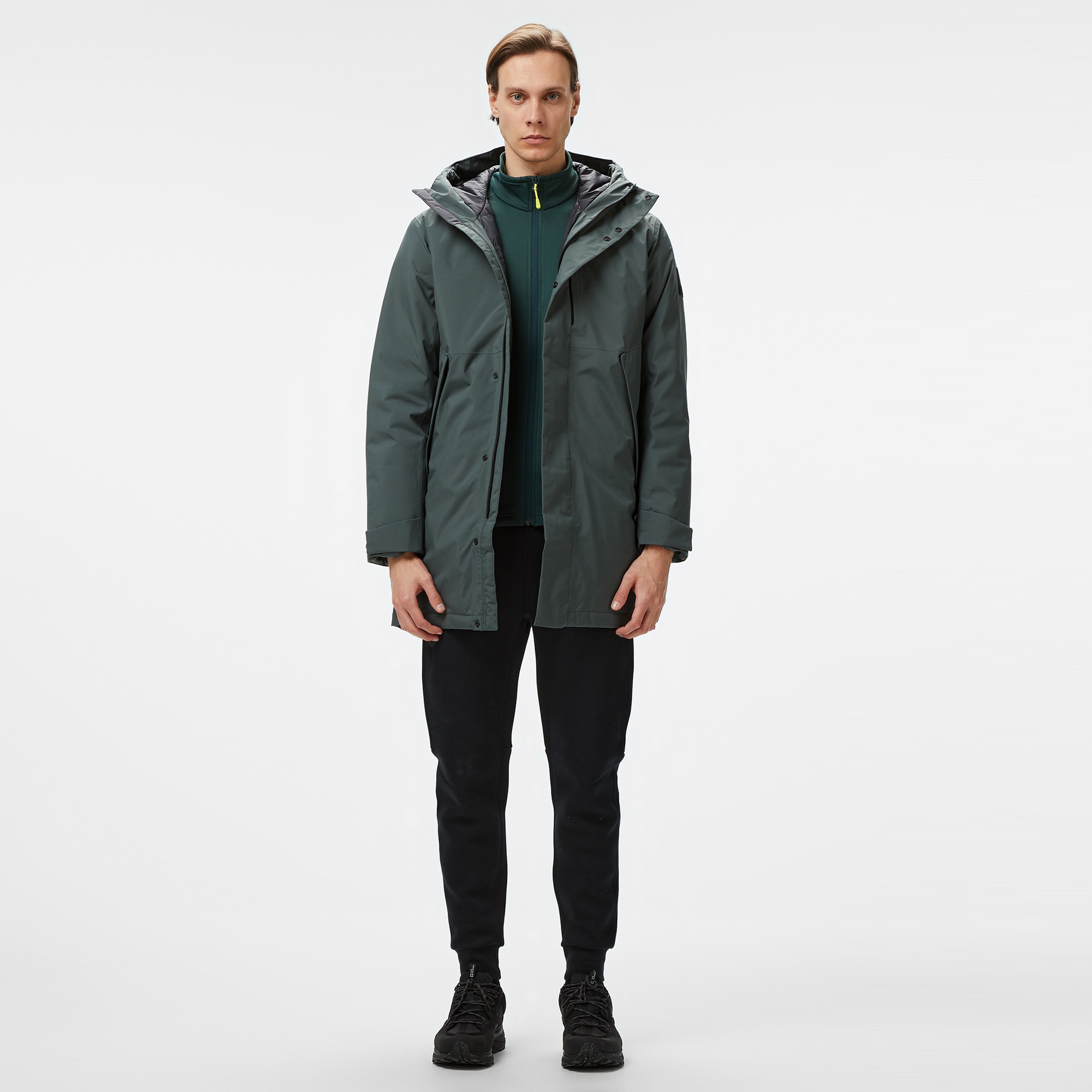 Jack Wolfskin Brandenburger Texapore Erkek Yeşil Ceket