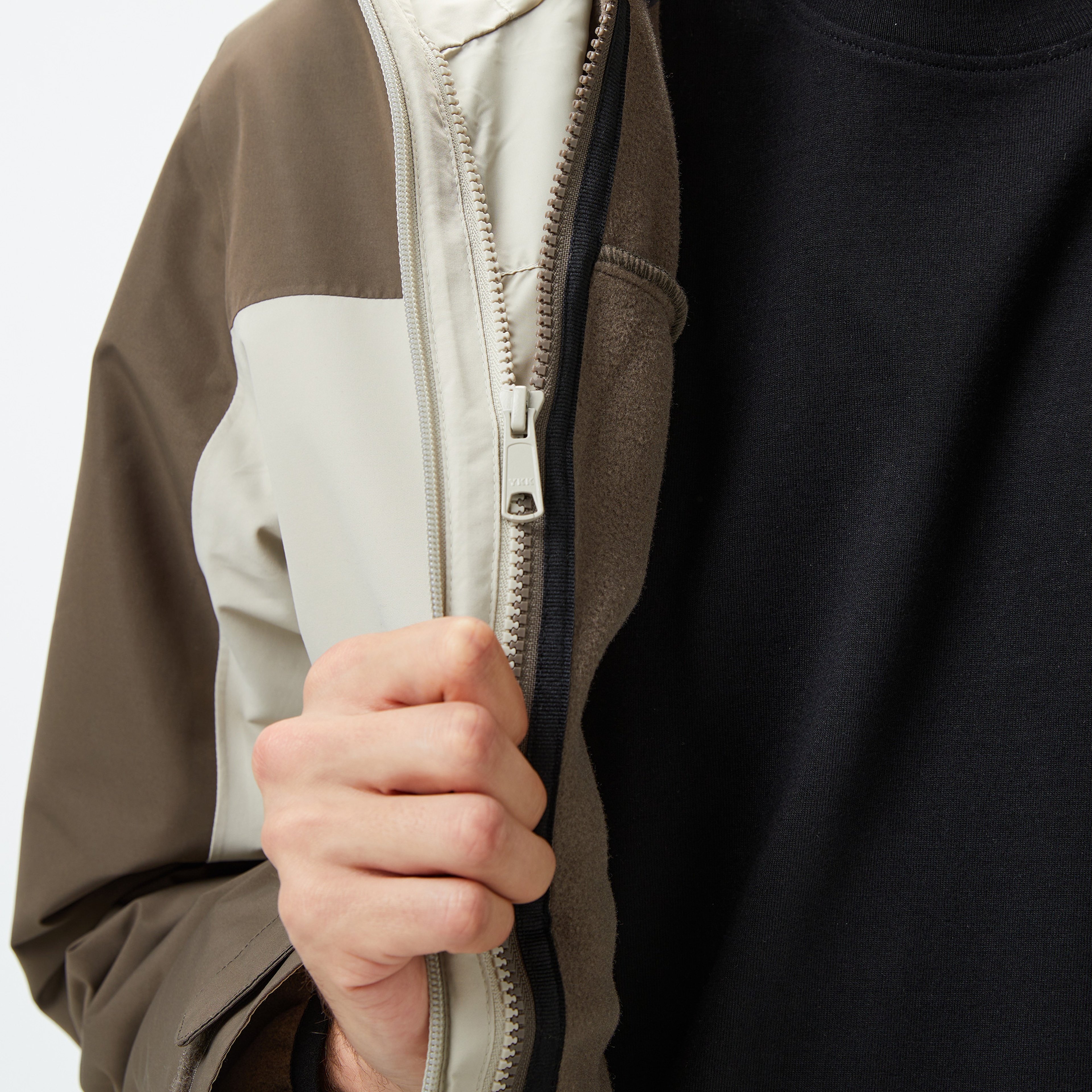 Jack Wolfskin Taubenberg 3in1 Erkek Gri Ceket