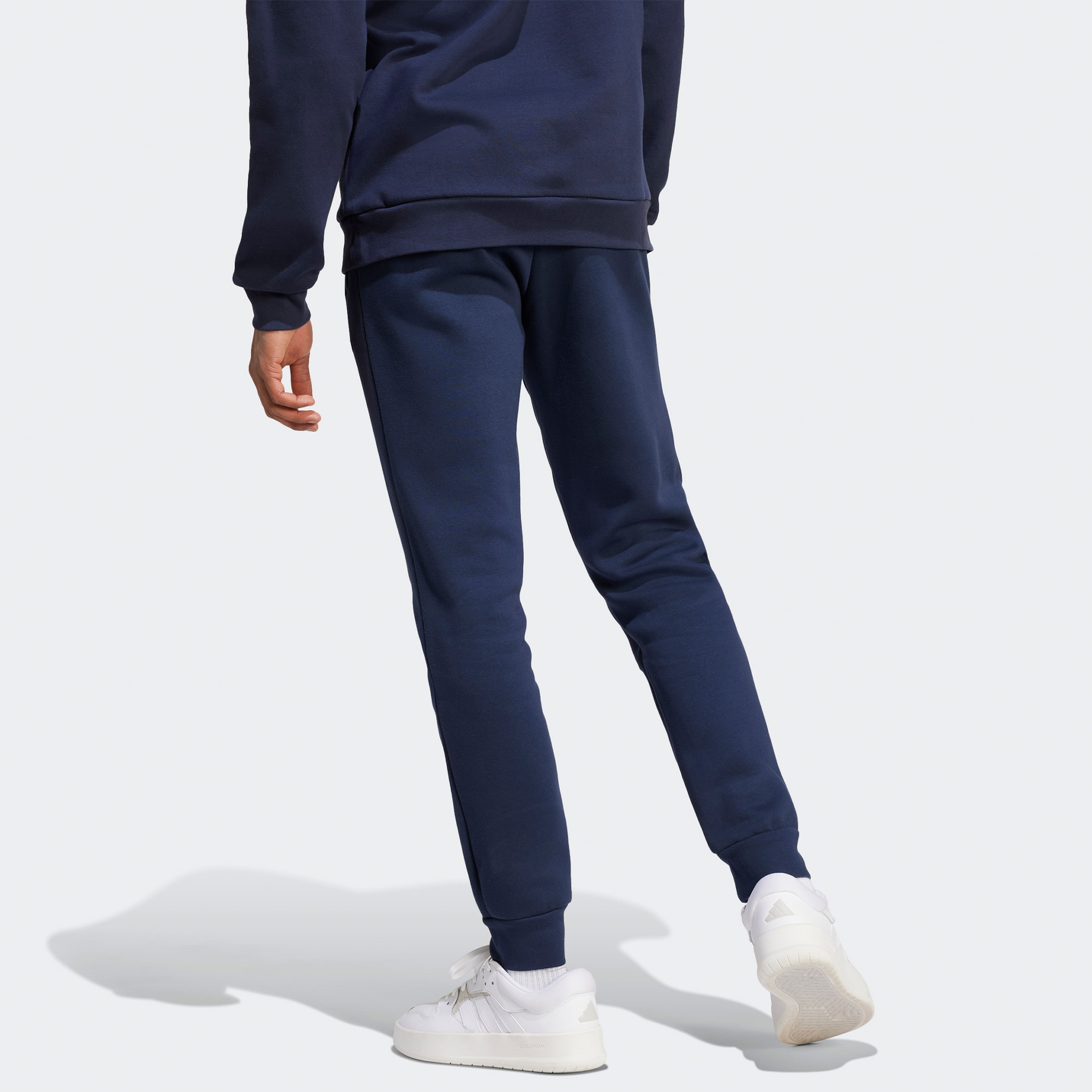 adidas Bl Fleece Q3 Erkek Lacivert Eşofman Altı