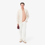 L.12.12 Light Erkek Classic Fit Bej Polo