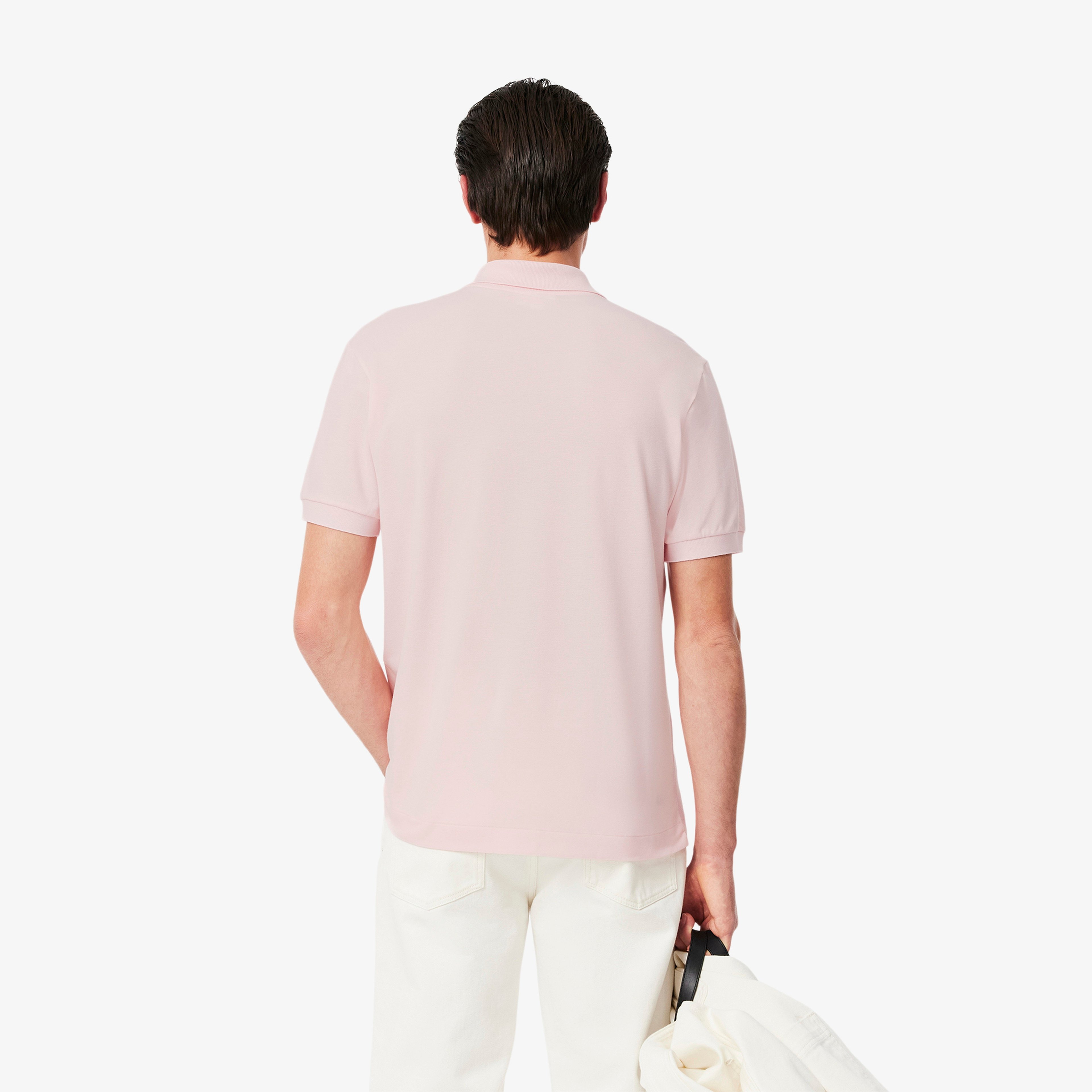 Lacoste Classic Fit Erkek Pembe Polo