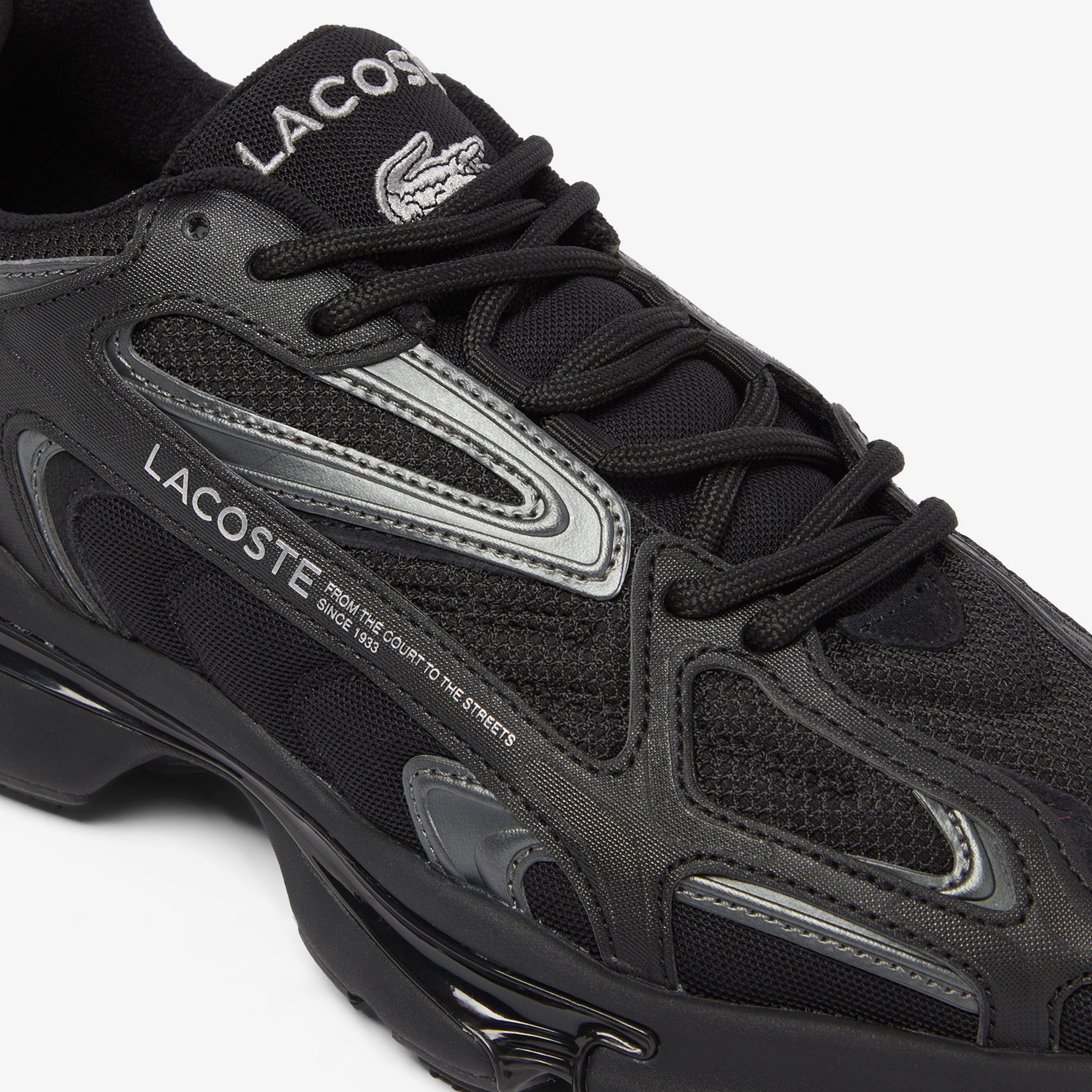 Lacoste L003 2K24 Erkek Siyah Sneaker