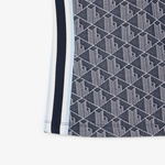 Lacoste Slim Fit Monogram Kadın Siyah Polo