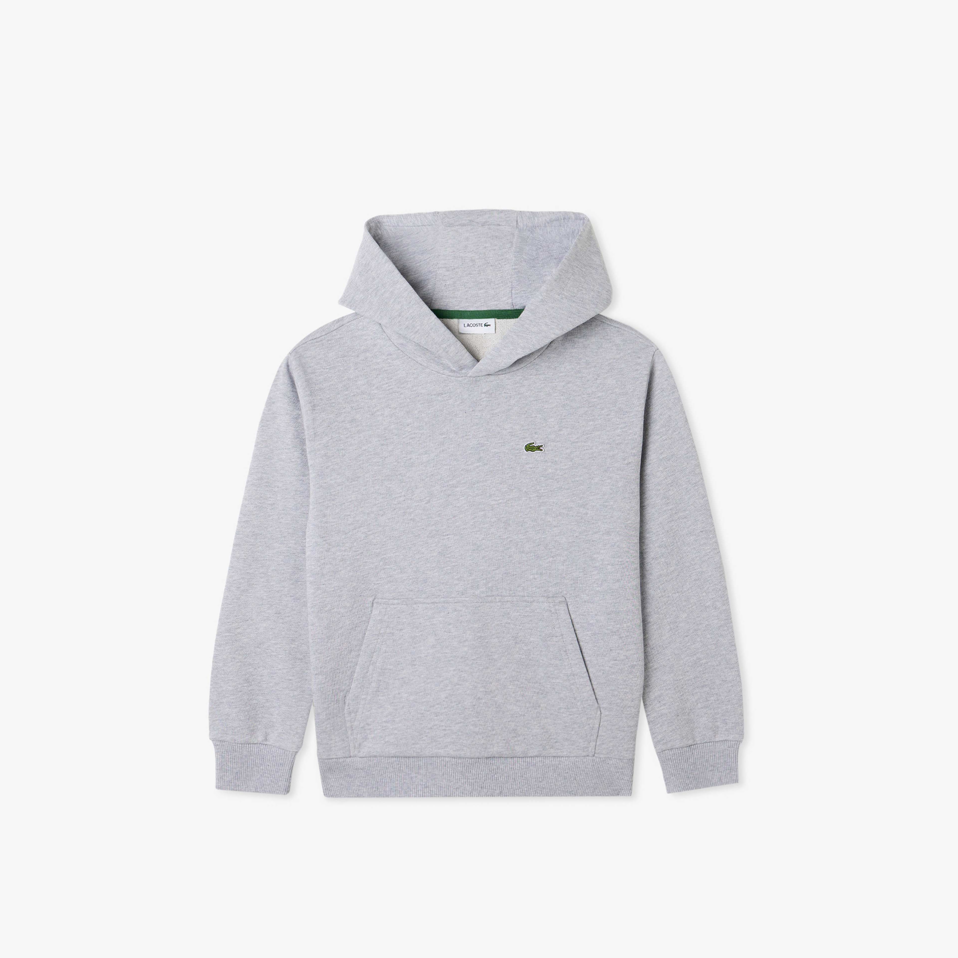 Lacoste Çocuk Kapüşonlu Gri Sweatshirt