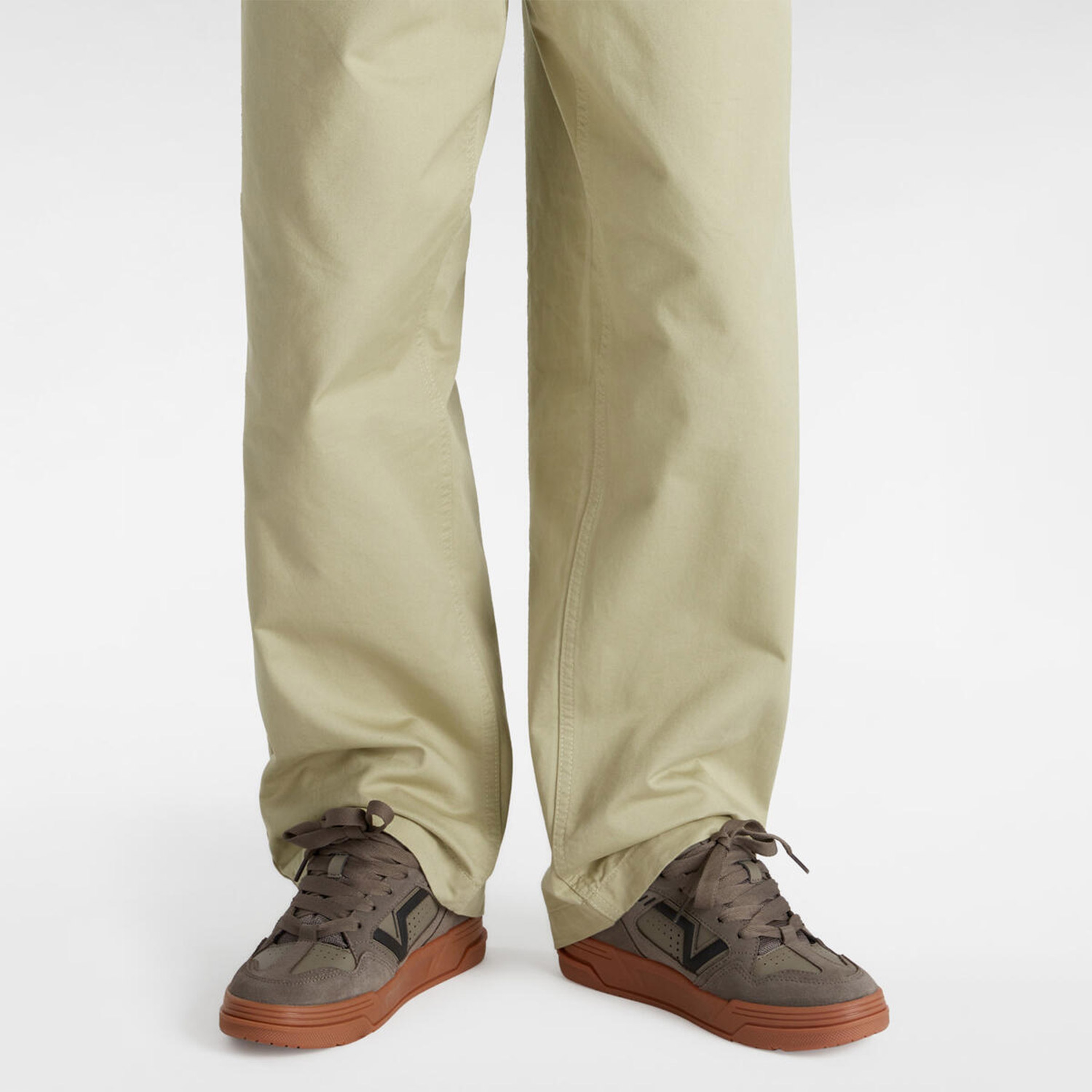 Vans Upland Erkek Kahverengi Süet Sneaker
