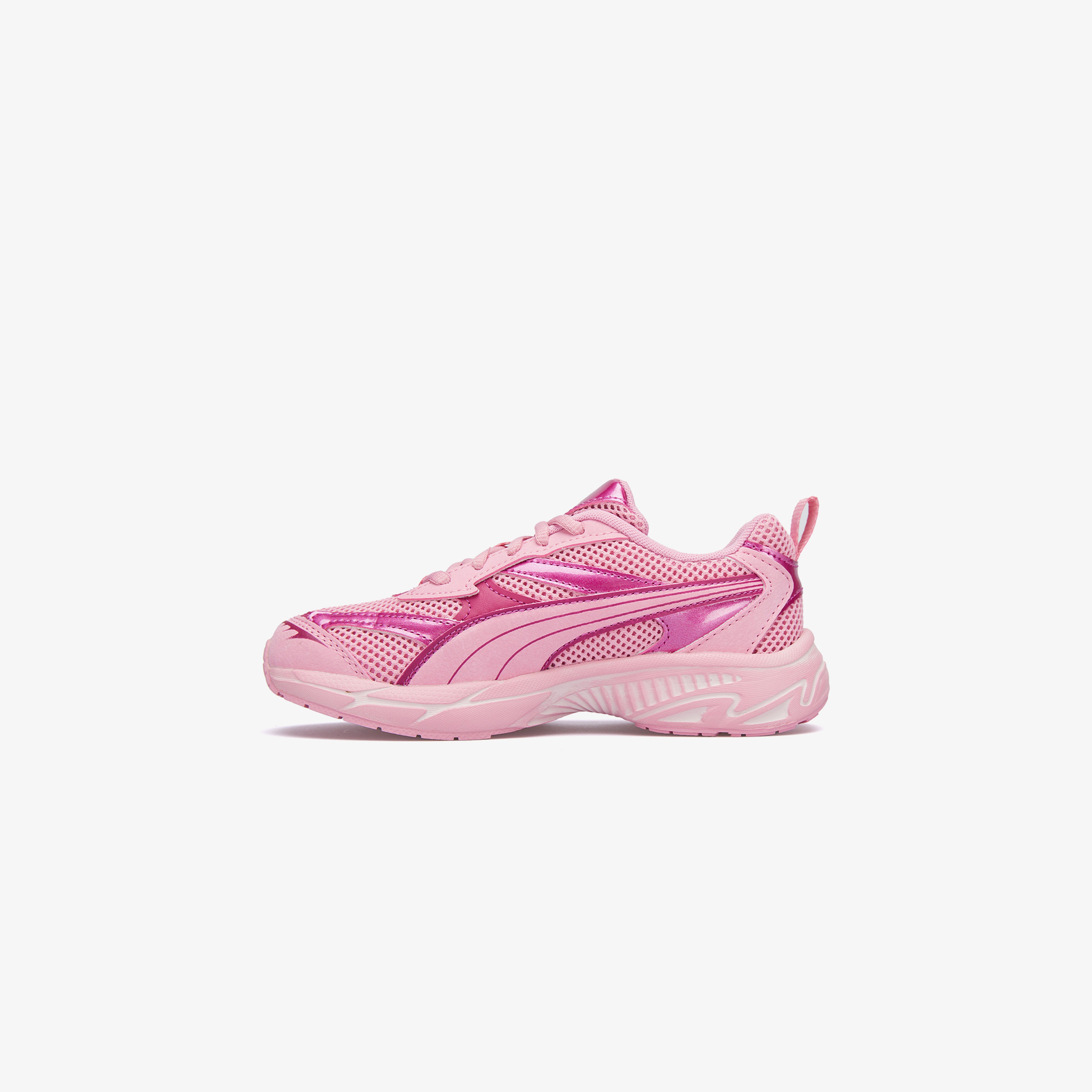 Puma Morphic Mystery Garden Çocuk Pembe Spor Ayakkabı