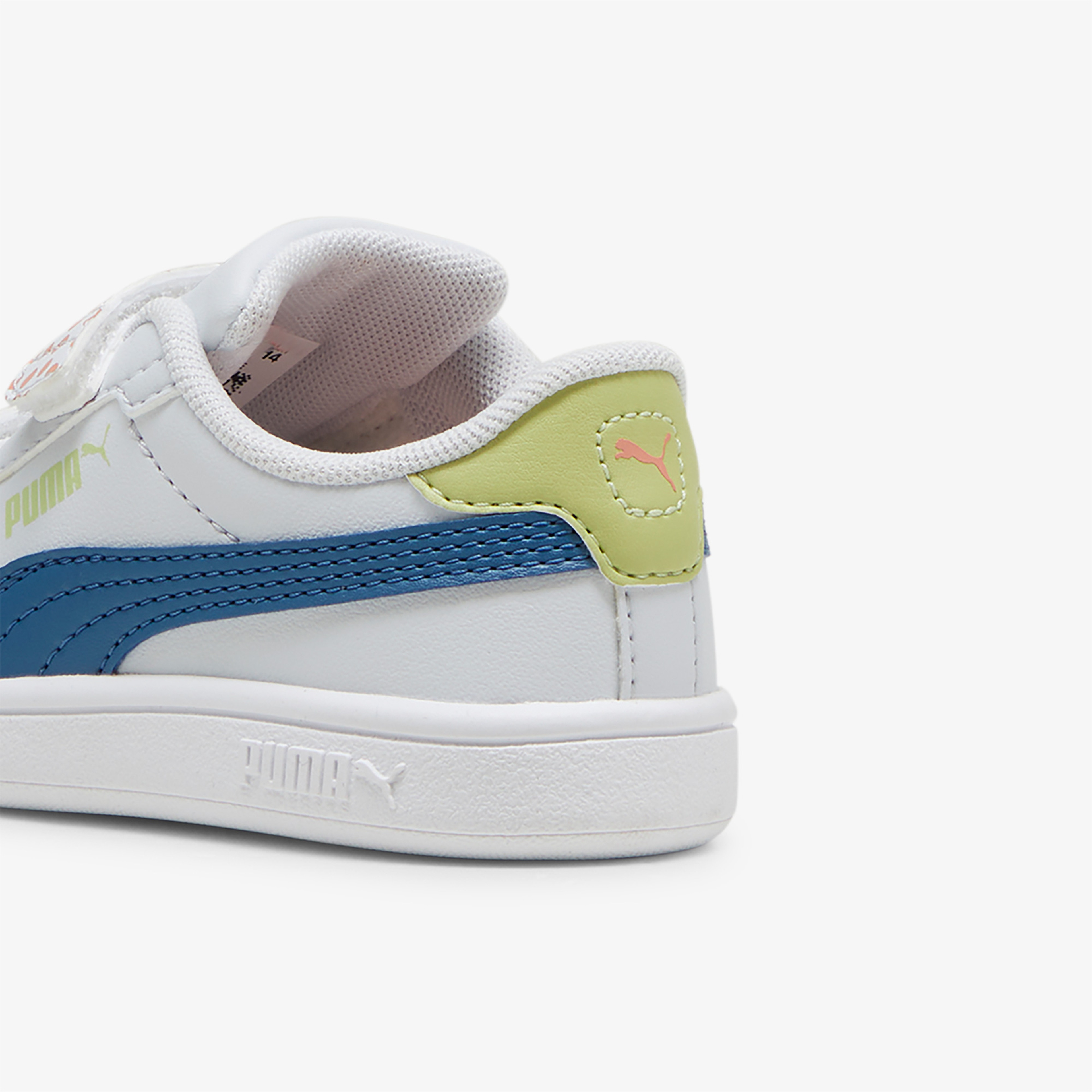 Puma Smash 3.0 FC Bebek Beyaz Spor Ayakkabı