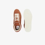 Lacoste Baseshot Pro Leather Erkek Kahverengi Sneaker