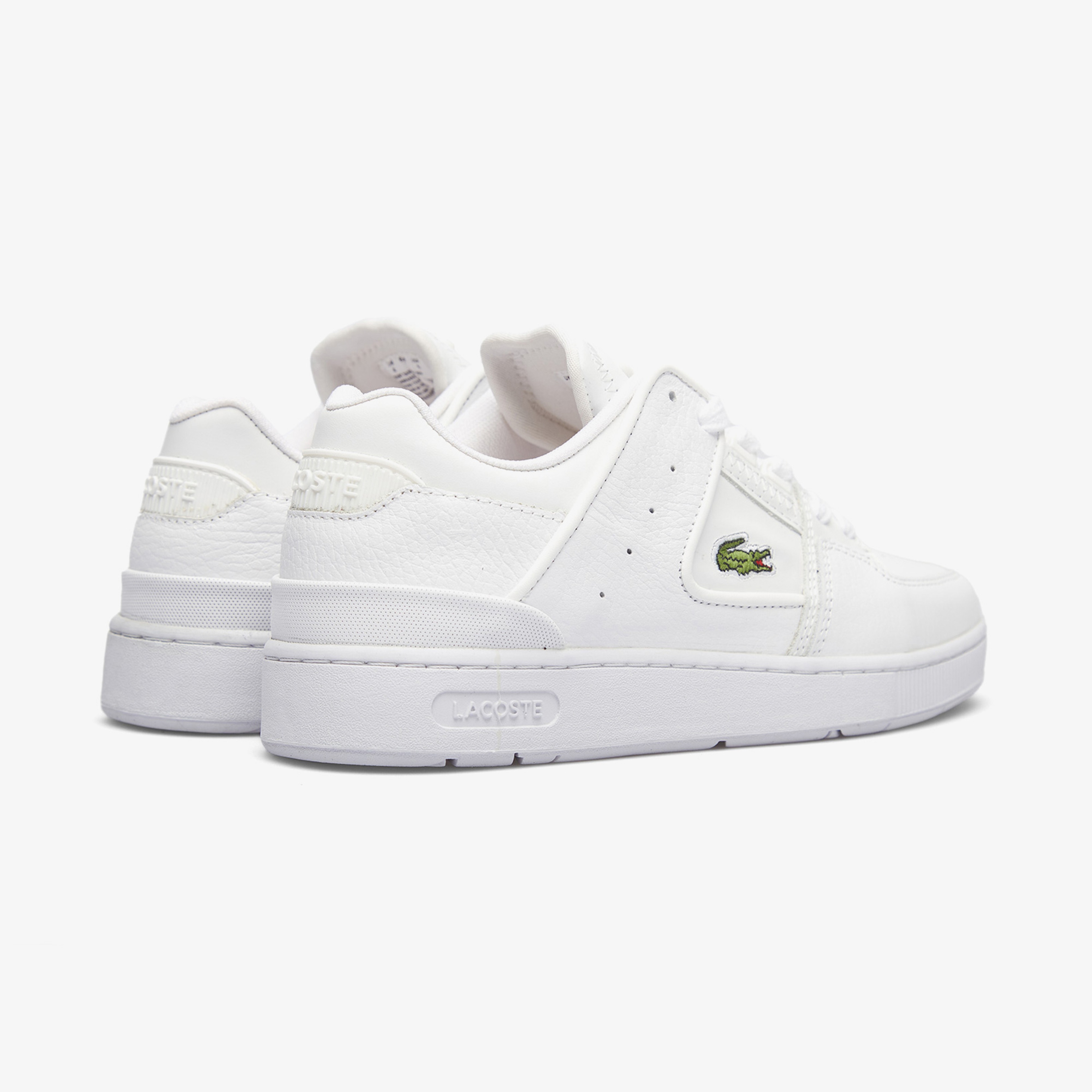Lacoste Court Cage Leather Kadın Beyaz Sneaker