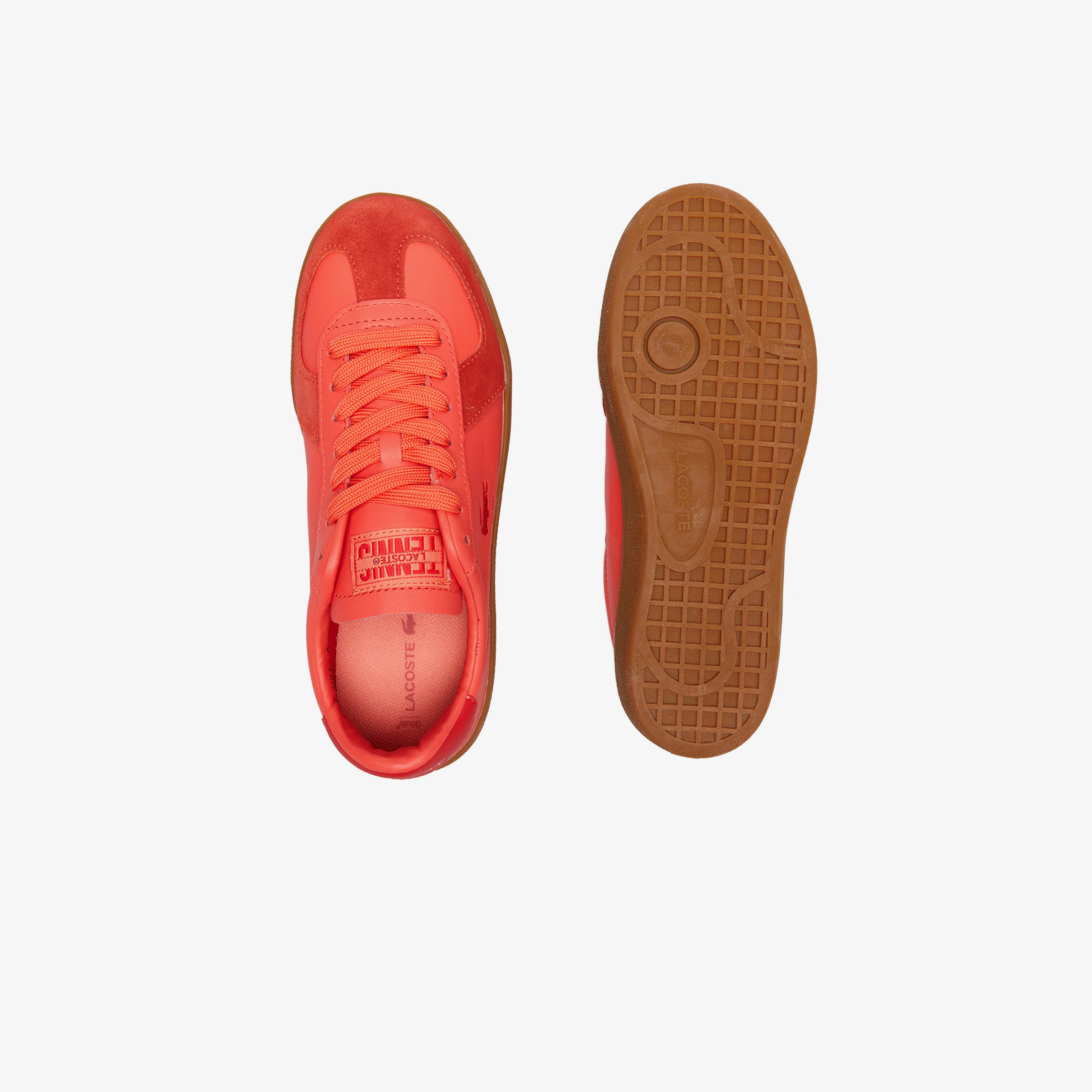 Lacoste Baseshot Pro Leather Kadın Pembe Sneaker