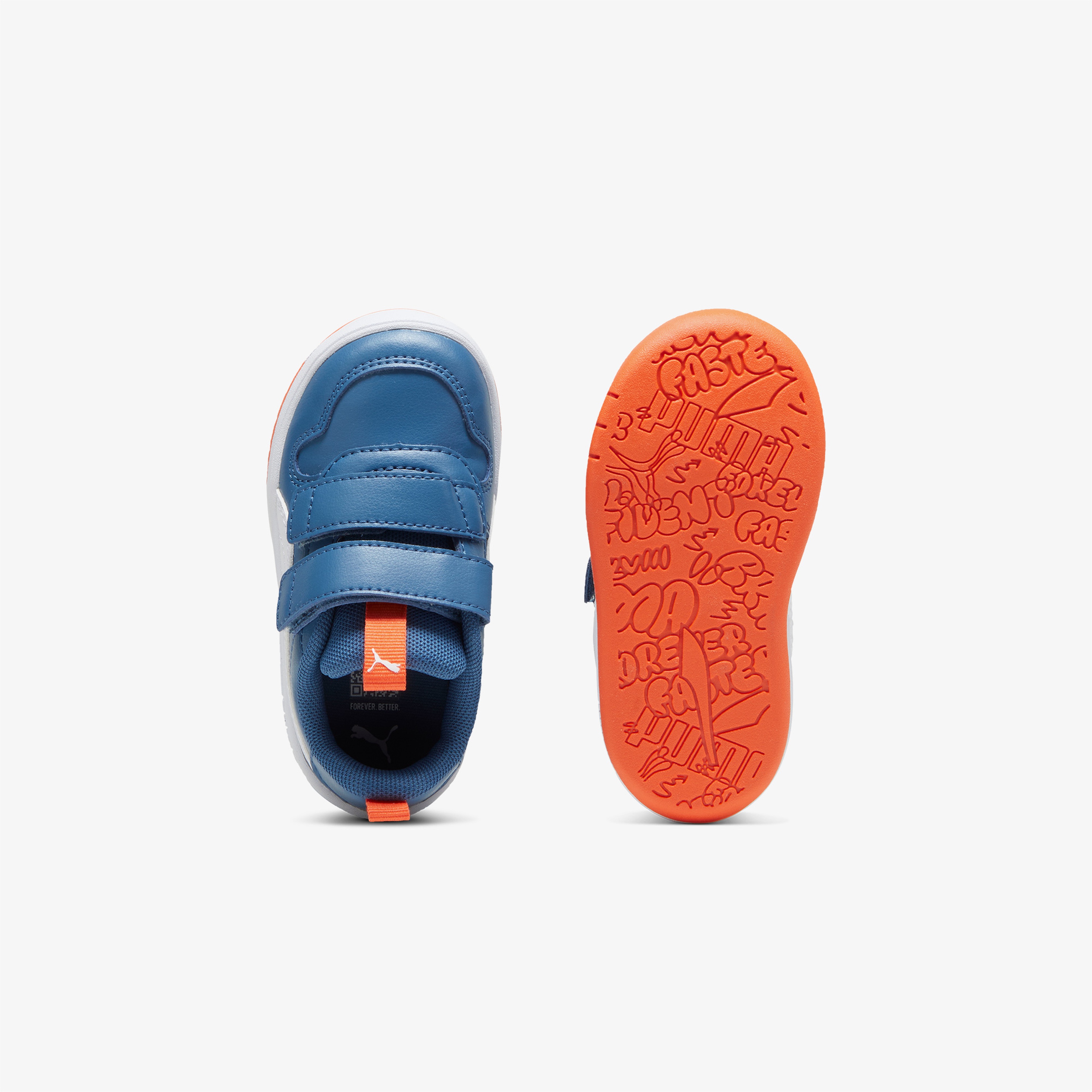 Puma Multiflex Sl V Bebek Mavi Spor Ayakkabı