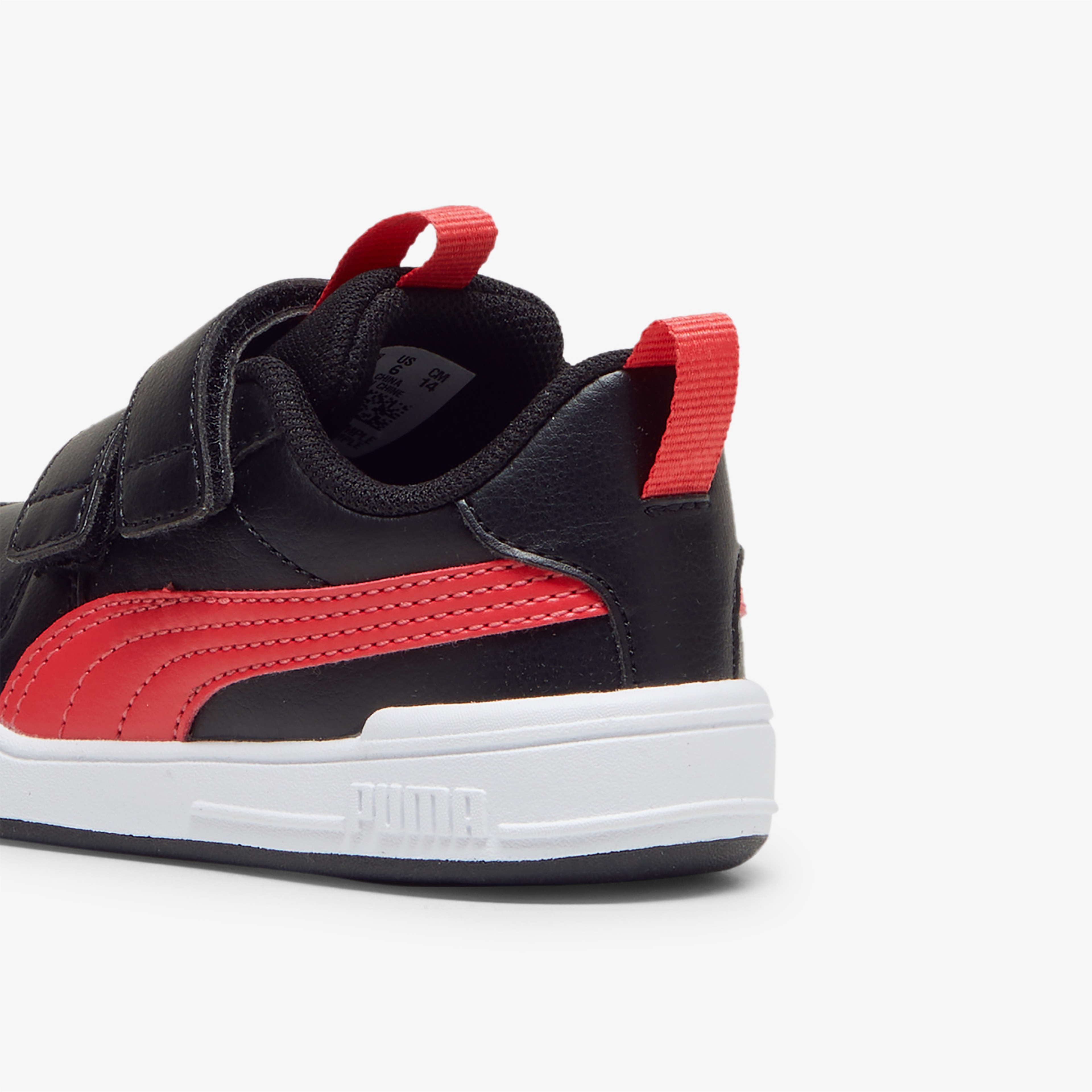 Puma Multiflex SL V Bebek Kırmızı Siyah Spor Ayakkabı