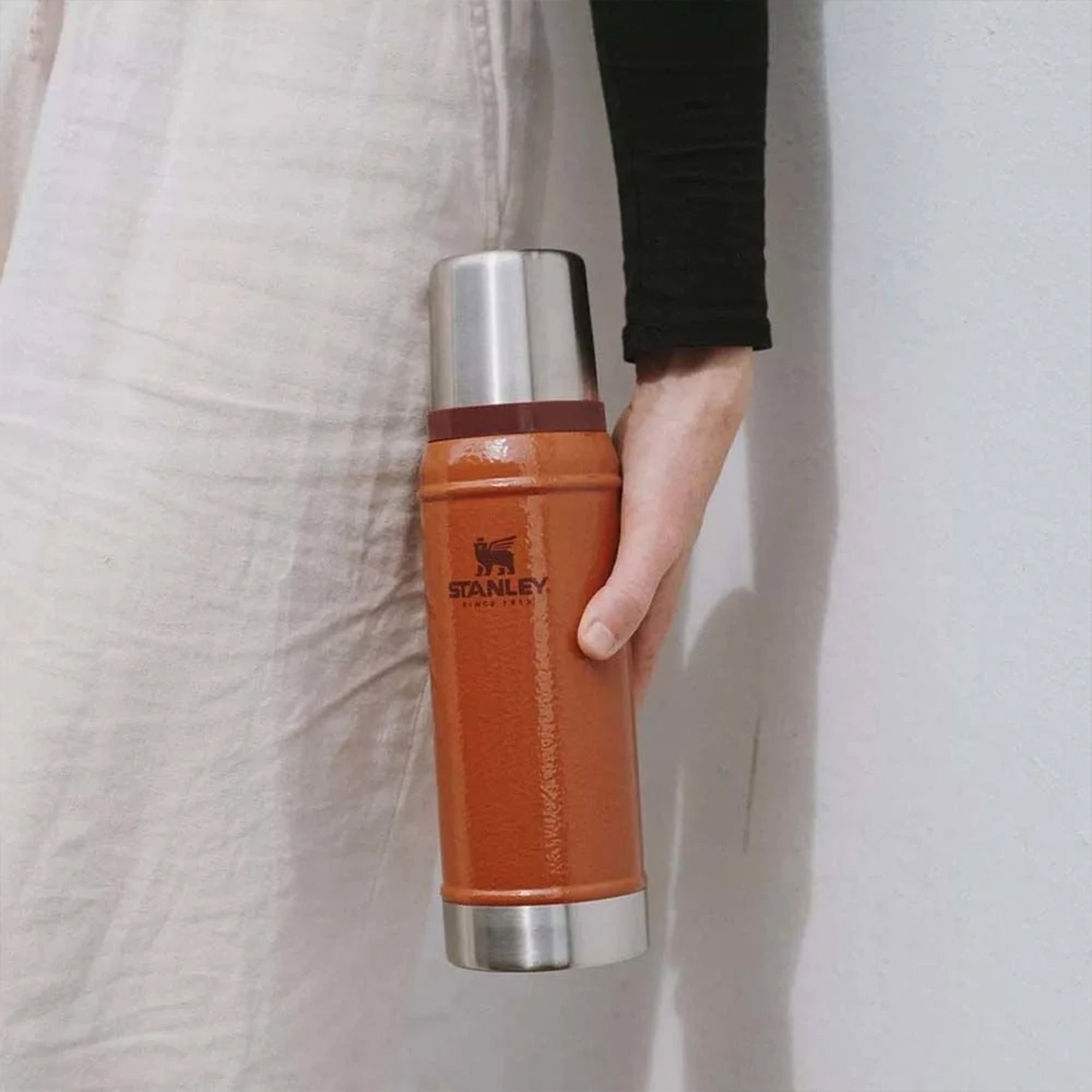 Stanley Klasik Vakumlu 0,75 L Kahverengi Termos