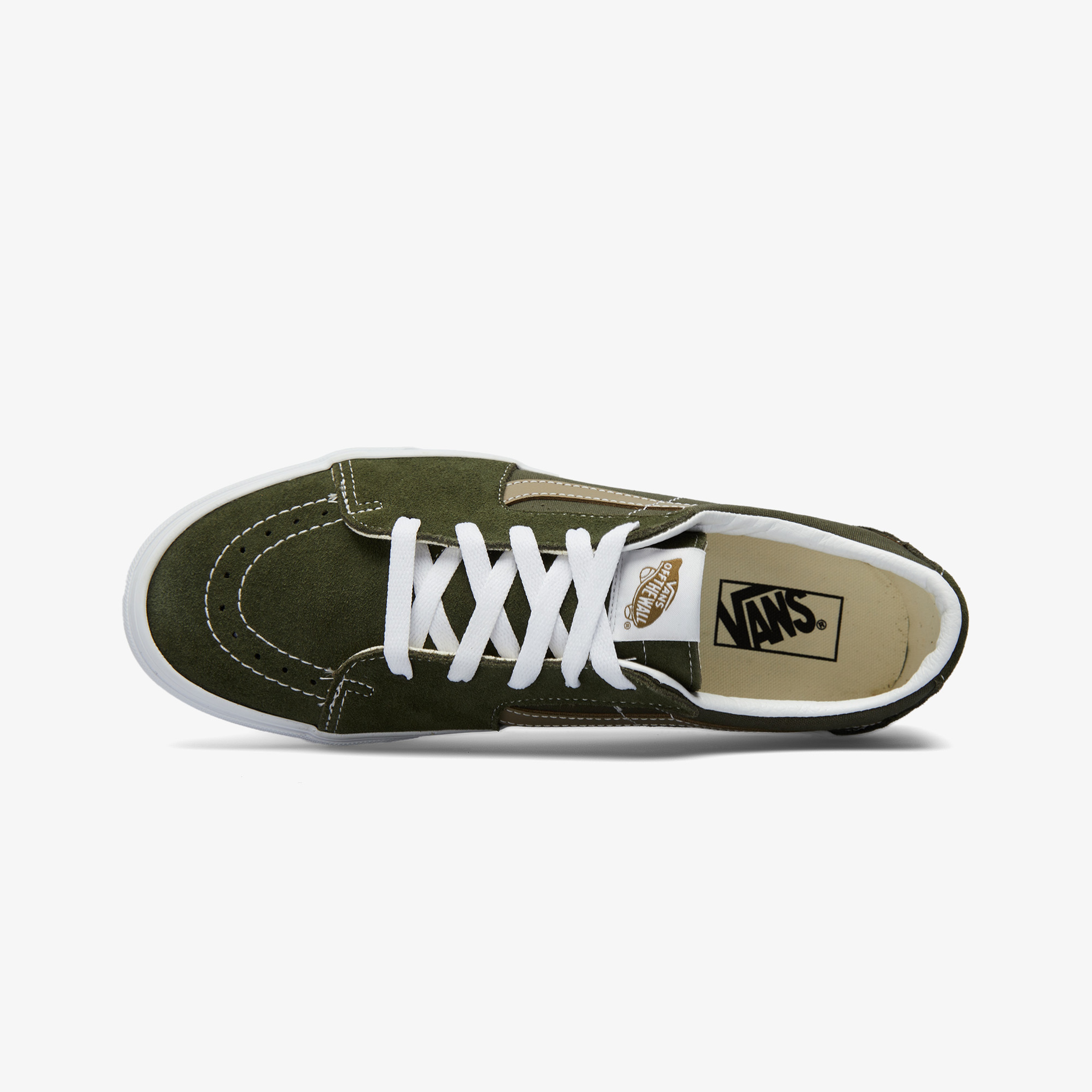 Vans Sk8-Low Erkek Yeşil Sneaker