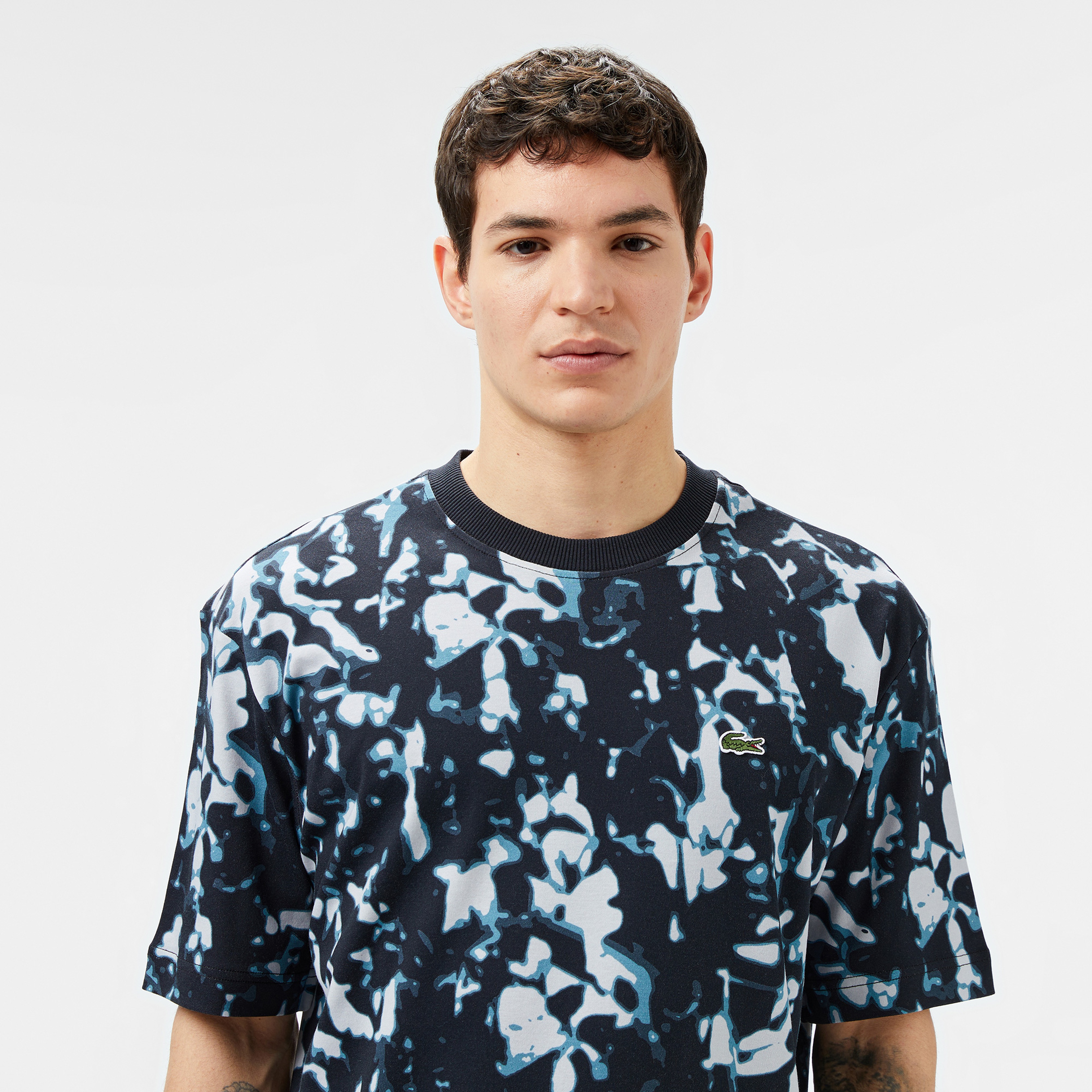 Lacoste Sport Slim Fit Erkek Siyah T-Shirt