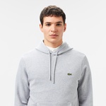 Lacoste Classic Fit  Erkek Gri Sweatshirt
