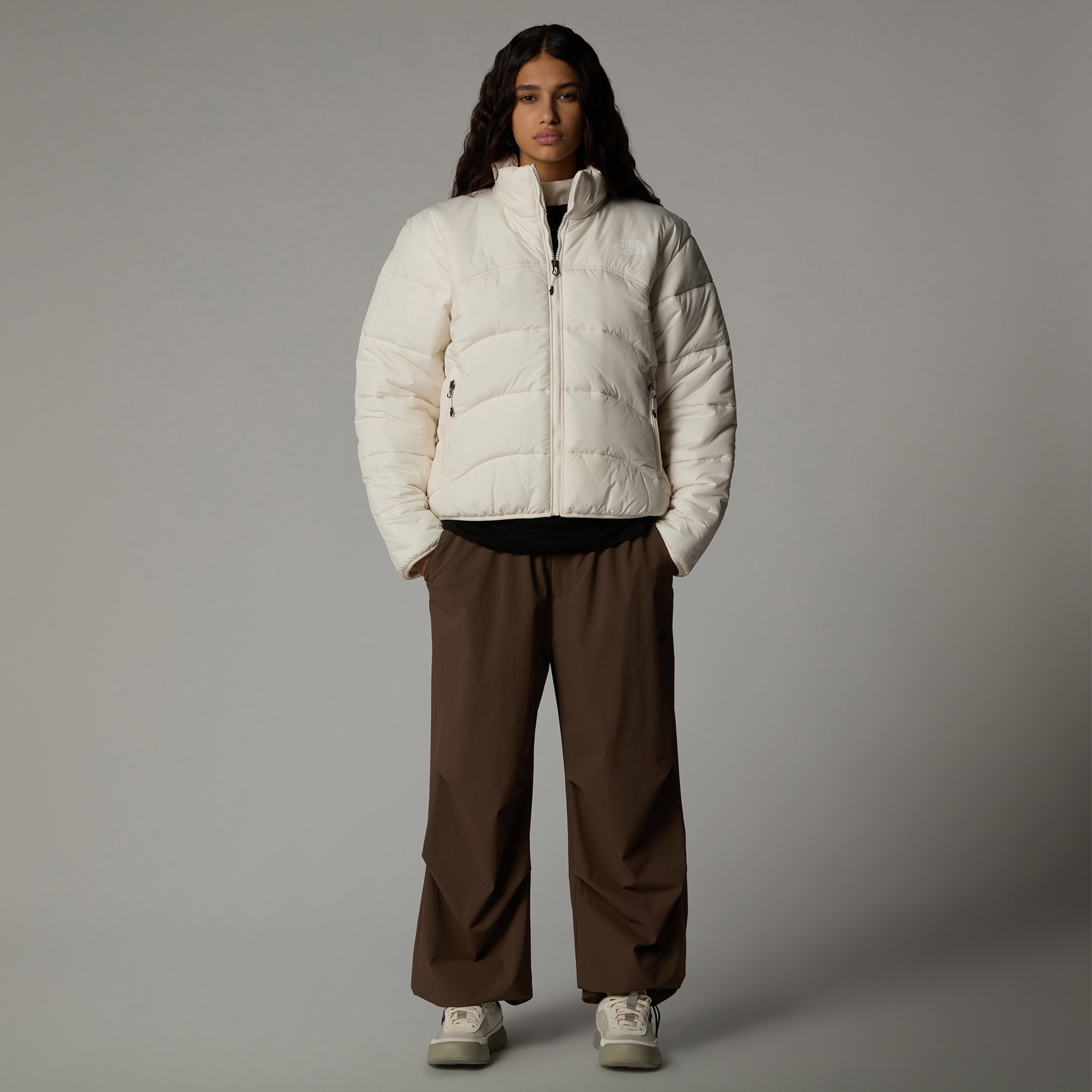 The North Face 2000 Synthetic Puffer Beyaz Kadın Mont