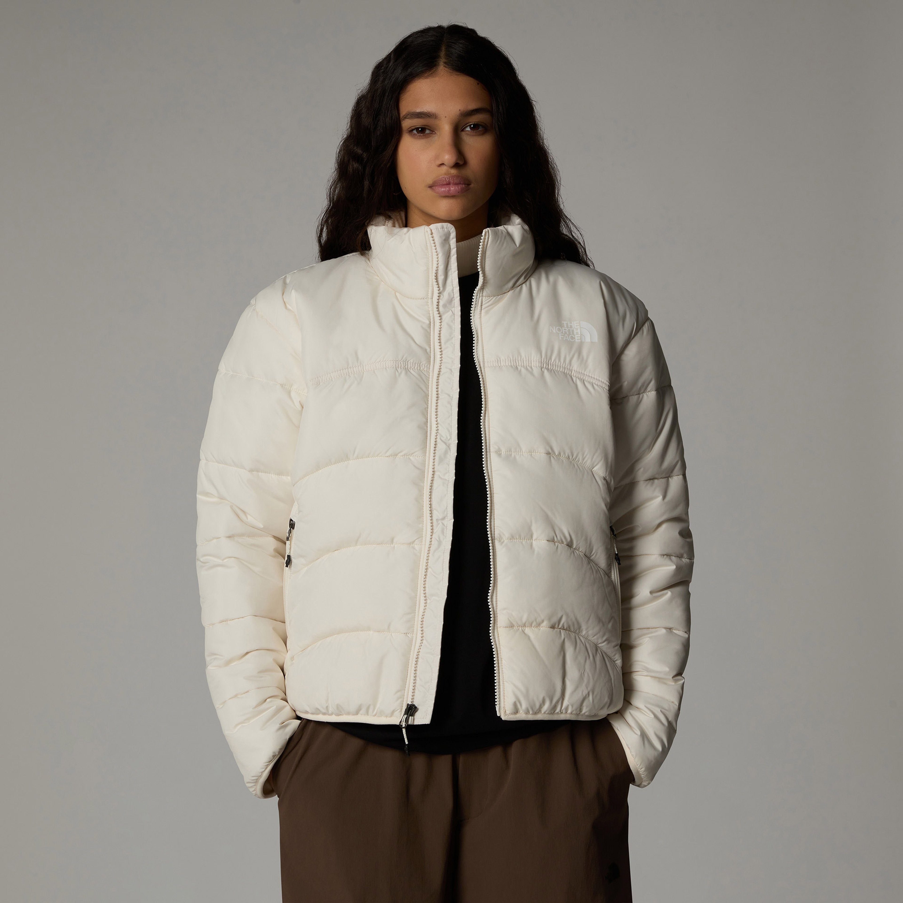 The North Face 2000 Synthetic Puffer Beyaz Kadın Mont