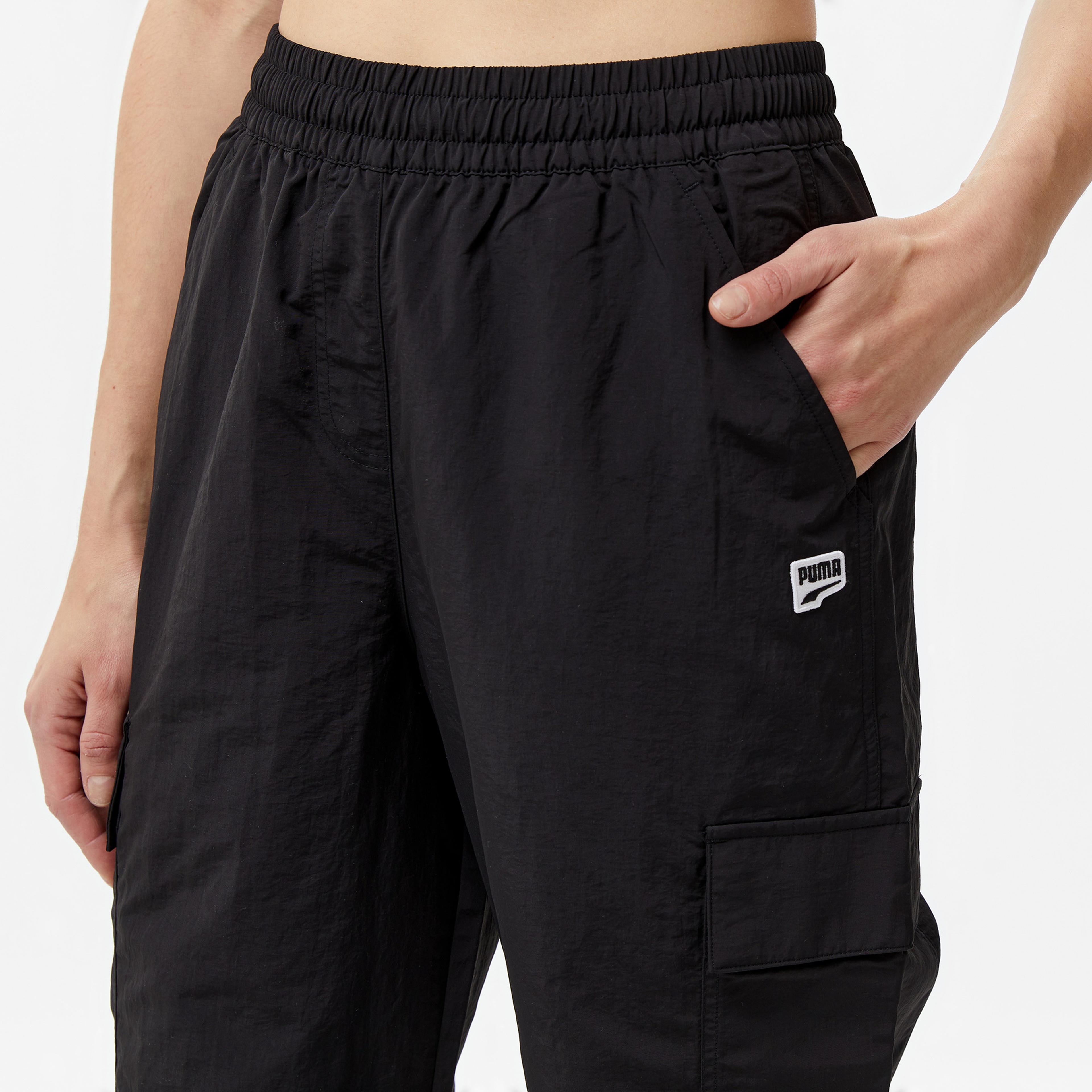 Puma Downtown Cargo Kadın Siyah Pantolon