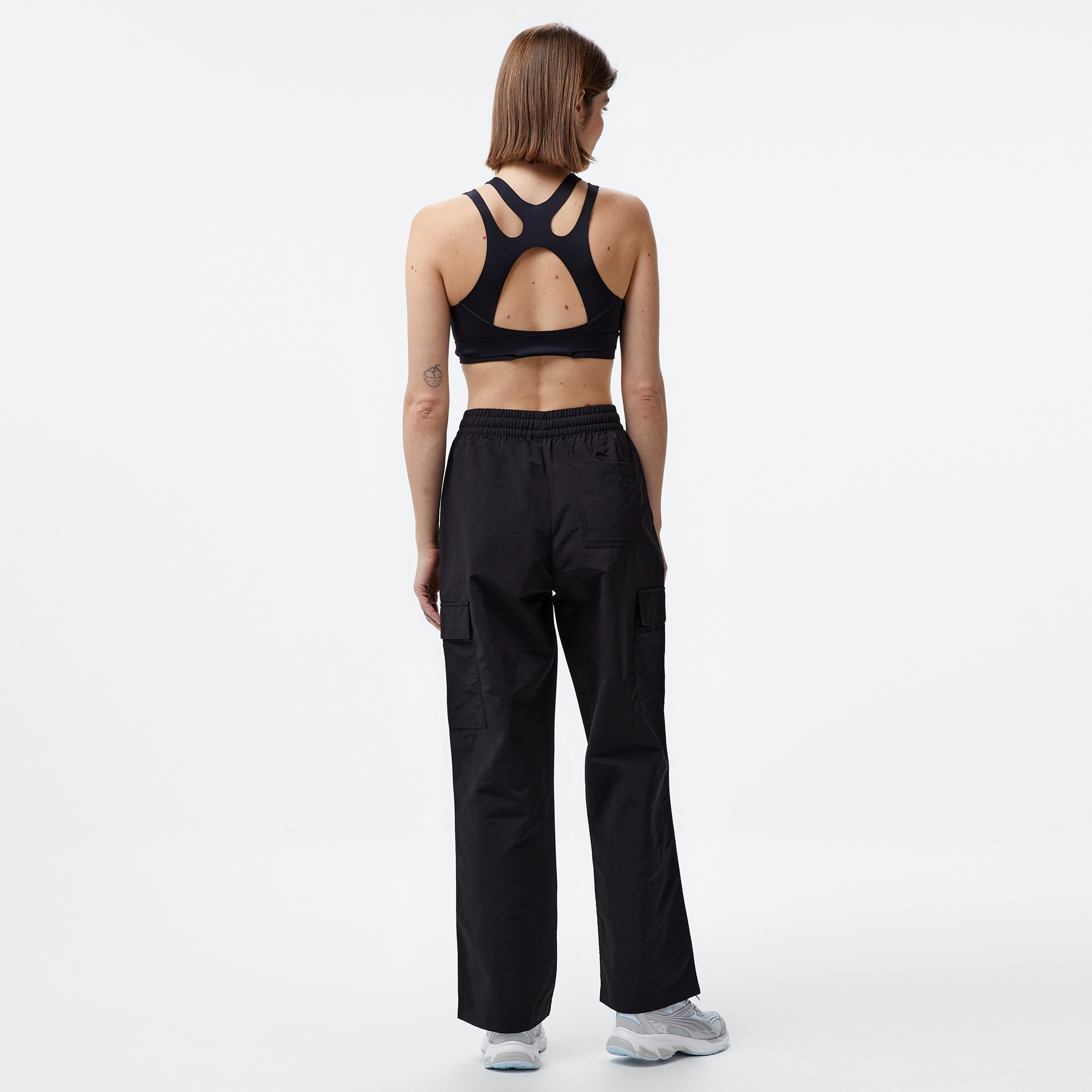 Puma Downtown Cargo Kadın Siyah Pantolon