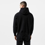 Market Washed Arc Erkek Siyah Hoodie