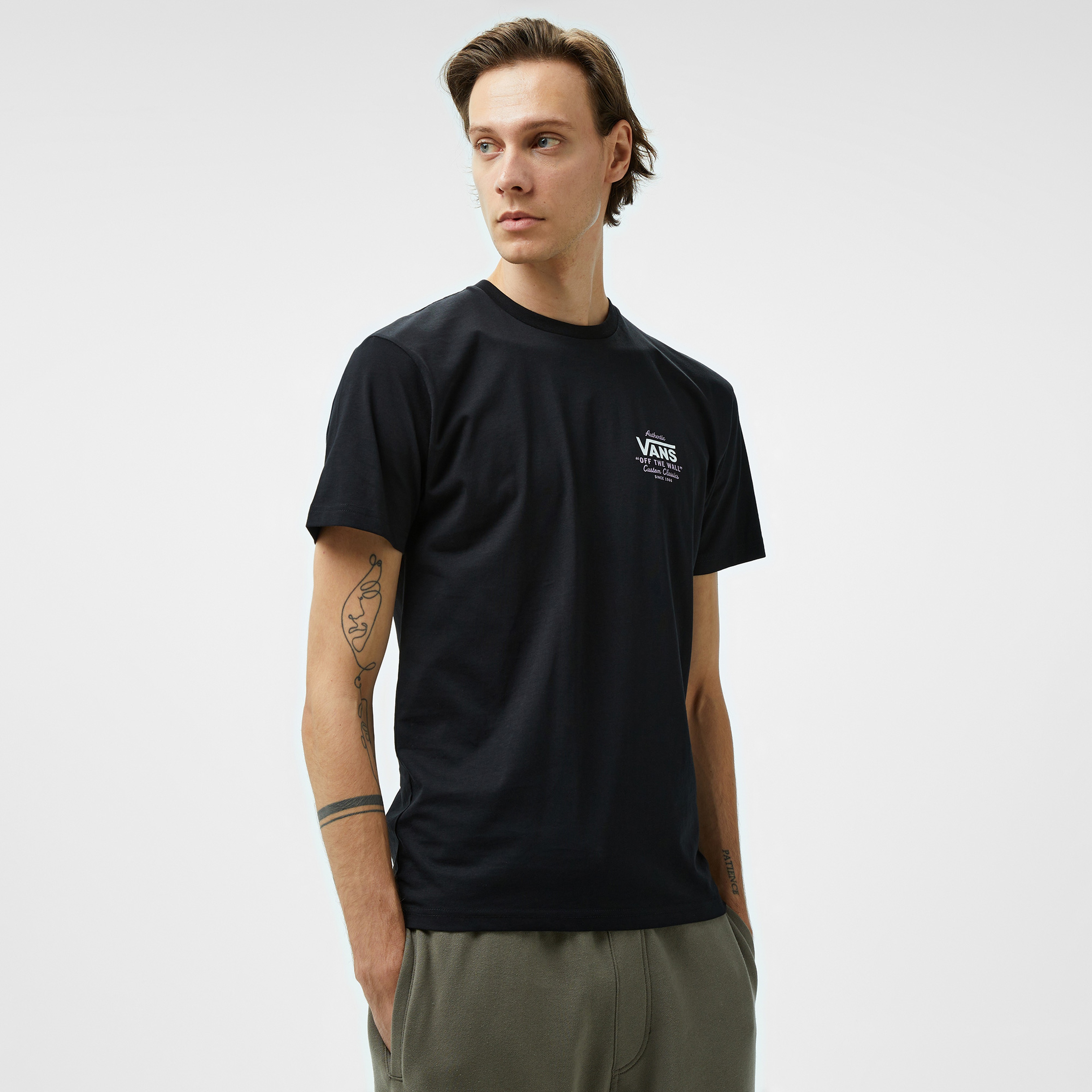 Vans Mn Holder St Classic Erkek Siyah T-Shirt