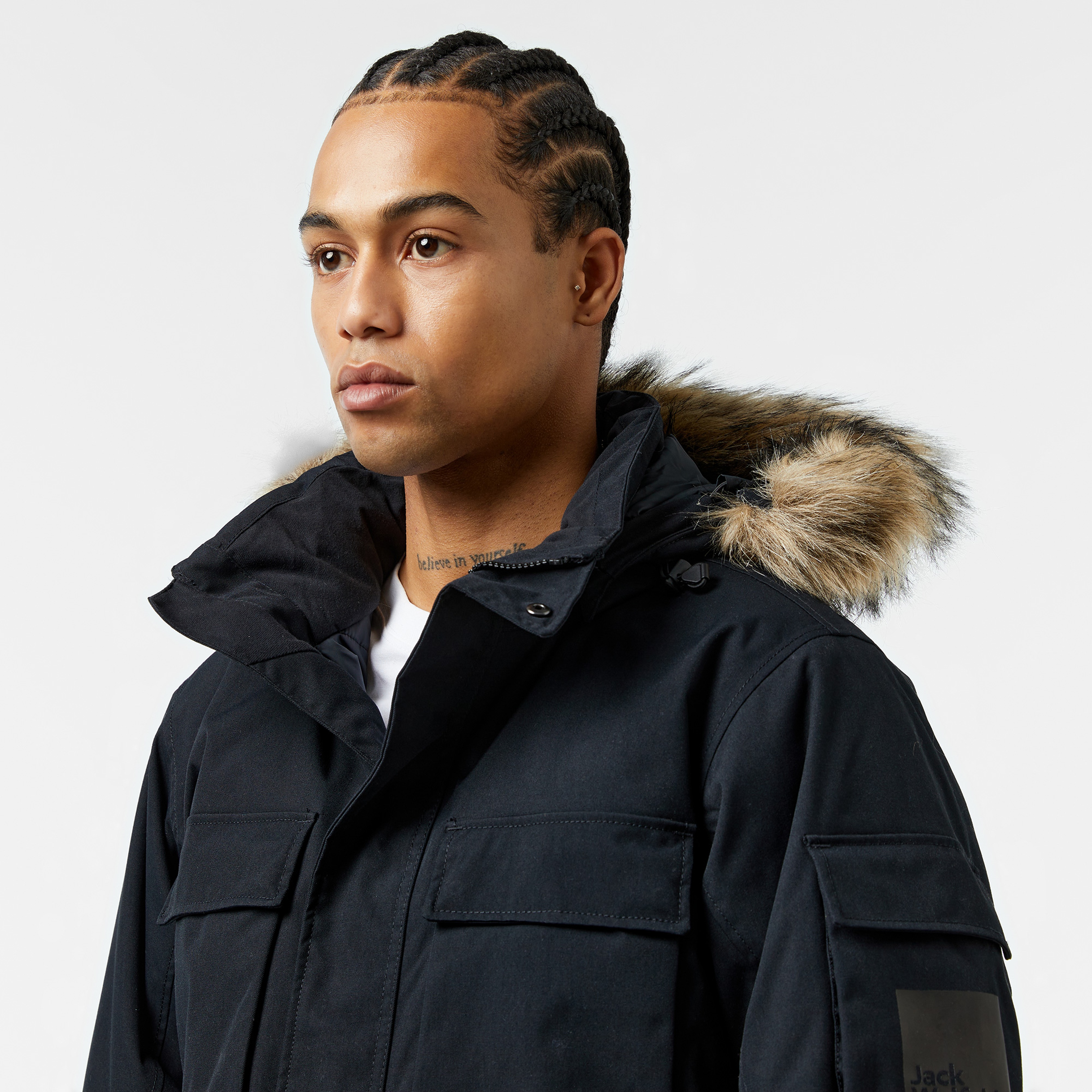 Jack Wolfskin Glacier Canyon Erkek Siyah Mont