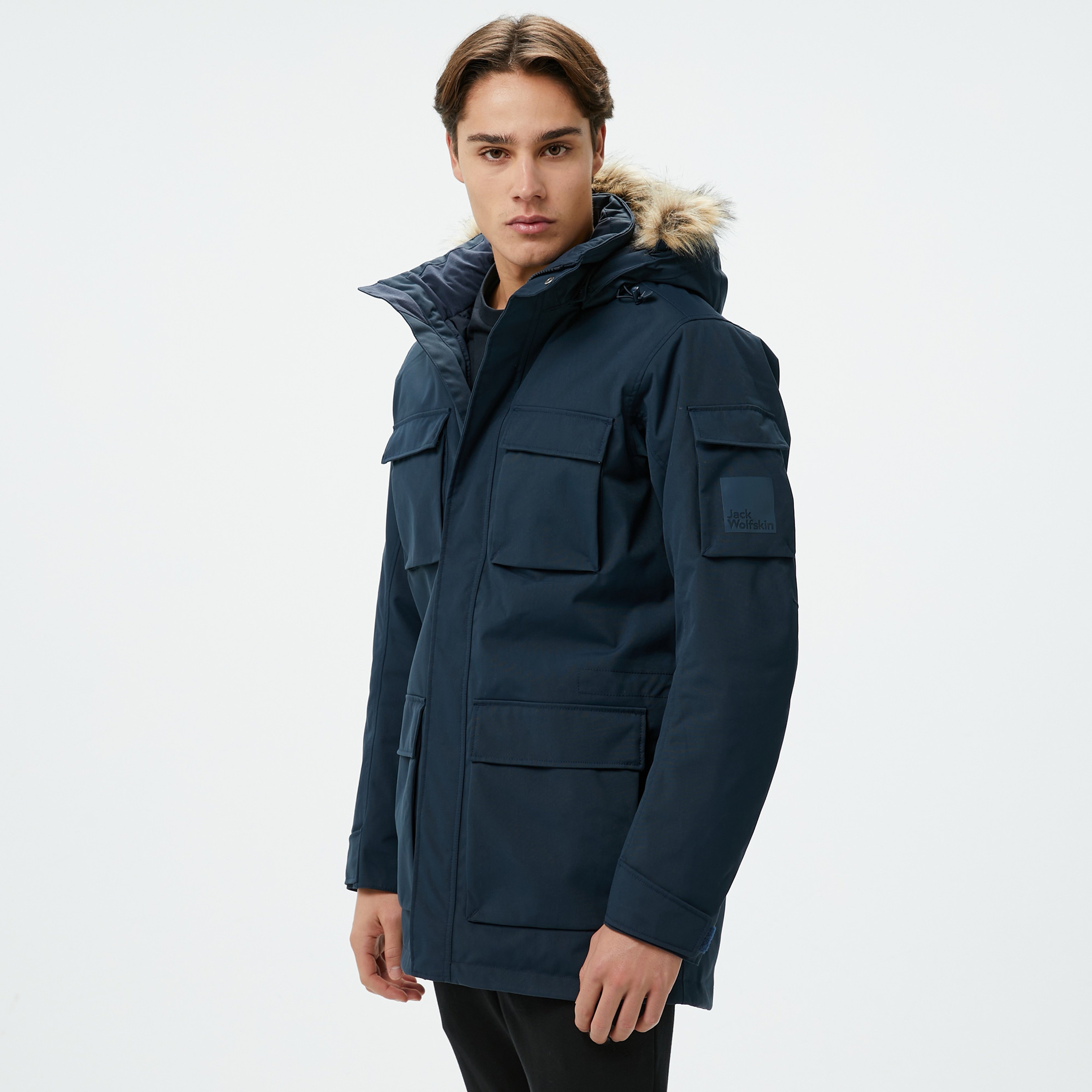Jack Wolfskin Glacier Canyon Erkek Lacivert Mont