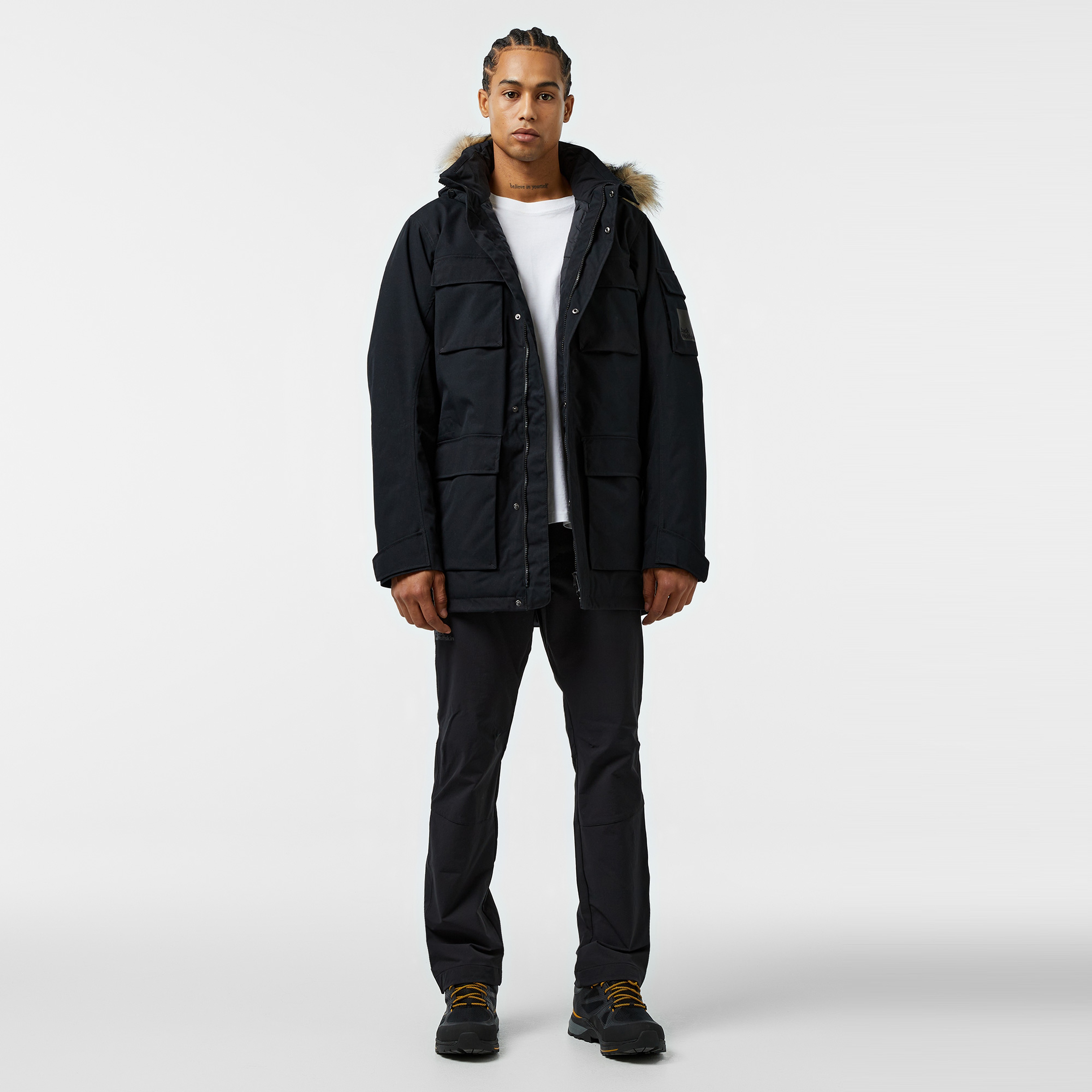 Jack Wolfskin Glacier Canyon Erkek Siyah Mont