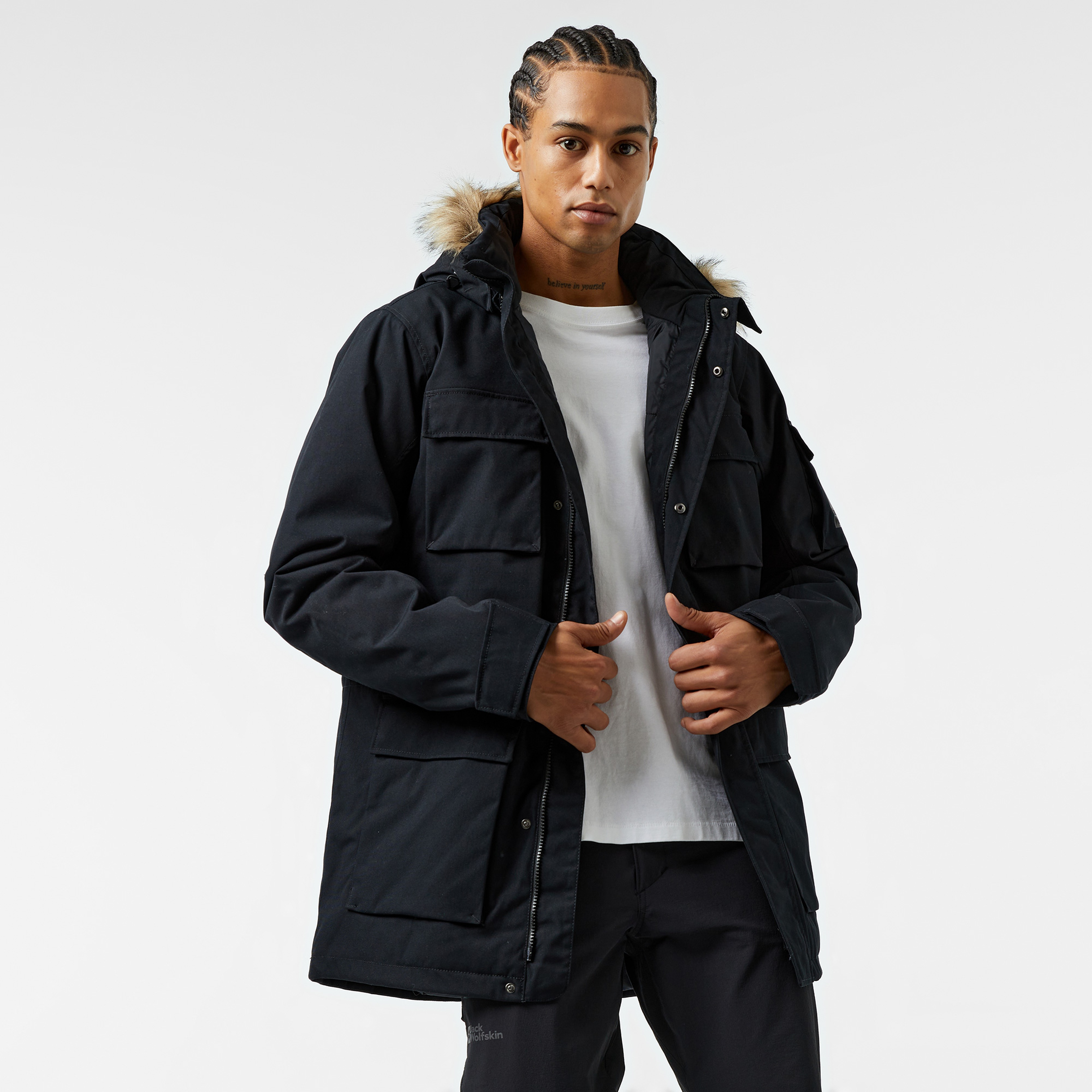 Jack Wolfskin Glacier Canyon Erkek Siyah Mont